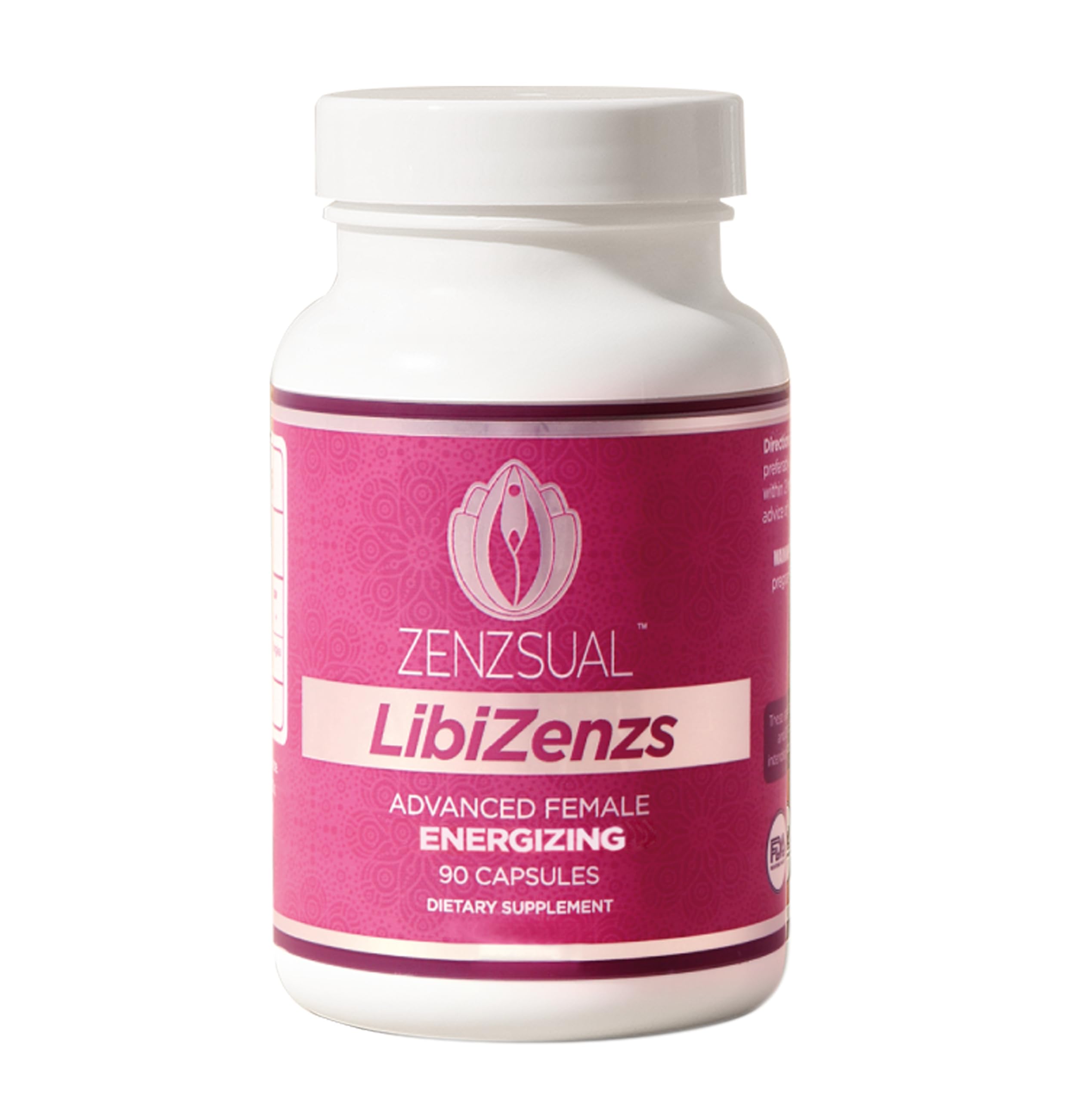 ZENZSUAL Libizenzs – Plant-Based Energy Support Supplement for Women – Caffeine-Free with Maca Root, Ashwagandha & Ginseng – Supports Daily Stamina, Focus & Well-Being – 90 Vegan Capsules ZENZSUAL Au supplements