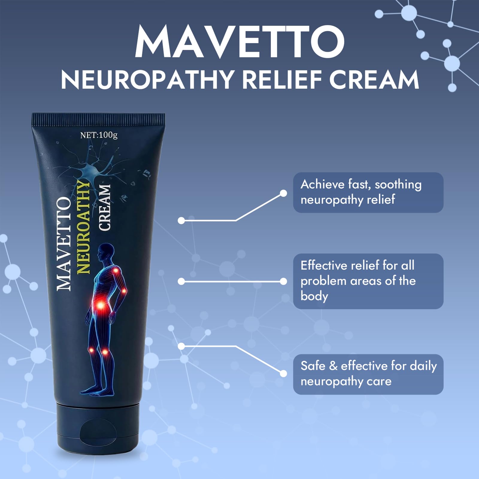 ReviveNerve Capsacare Neuropathy Relief Cream, Fast-Absorbing Soothing Cream with Capsaicin, Arnica, Menthol, MSM & Glucosamine for Feet, Hands, Legs, Muscles, Joints and Back (2pcs) ReviveNerve Au supplements