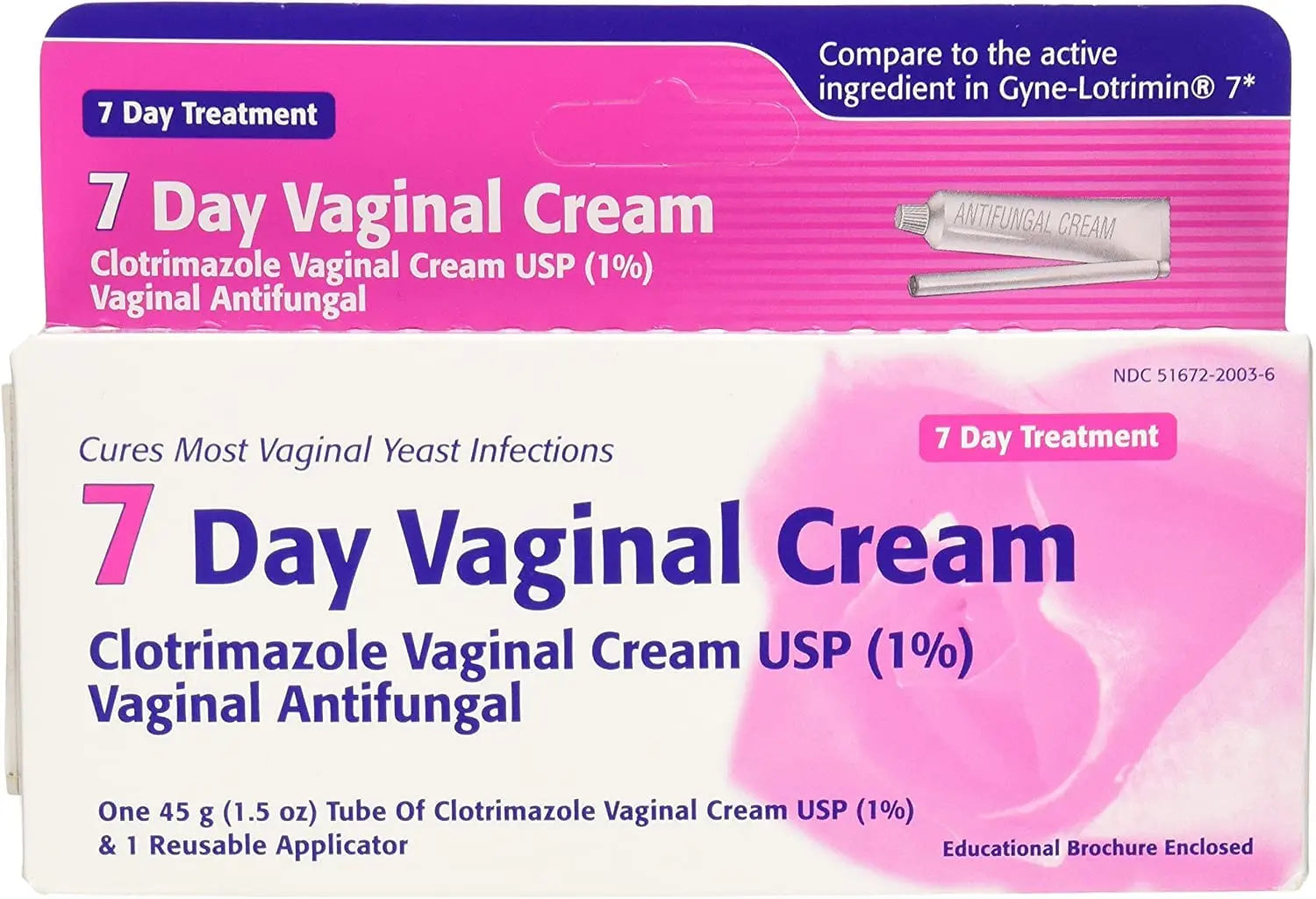 Taro Clotrimazole 7 Vaginal Cream 45 g (Pack of 6) TARO Au supplements