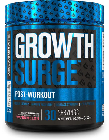Jacked Factory Growth Surge Creatine Post Workout w/L-Carnitine - Daily Muscle Builder Jacked Factory Au supplements