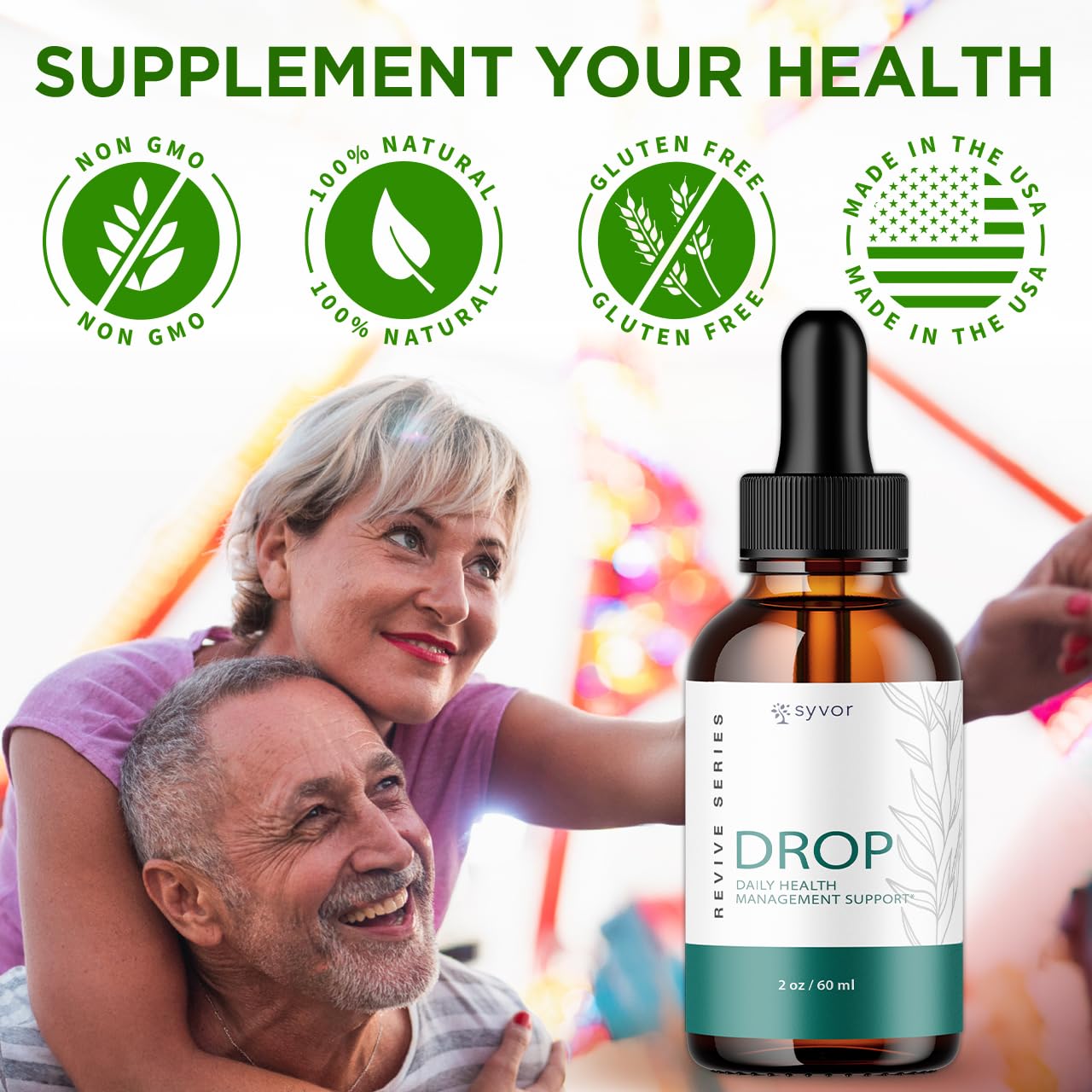 (3 Pack) Drop The Pounds Drops, Official Drop The Pounds Liquid Drops with All Natural Ingredients, Advanced Health Optimizer & Wellness Support with Premium Vitamins for Women & Men (90 Servings) Syvor Au supplements