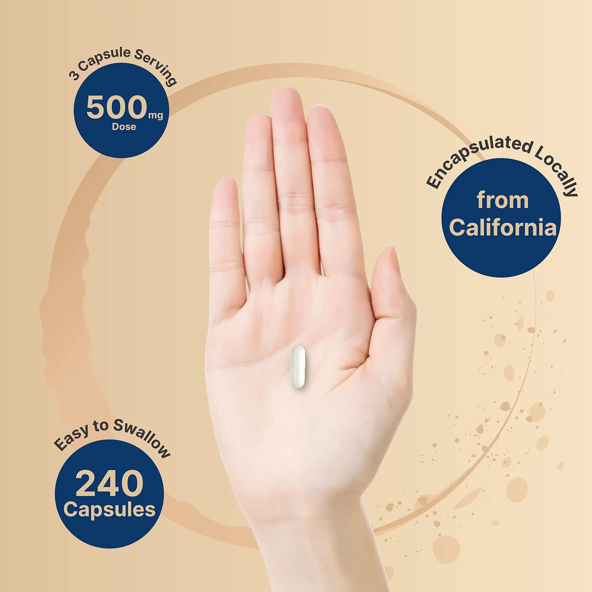 Magnesium Citrate 500mg, 240 Capsules (Citrato de Magnesio) | High Purity Elemental NatureBell Au supplements
