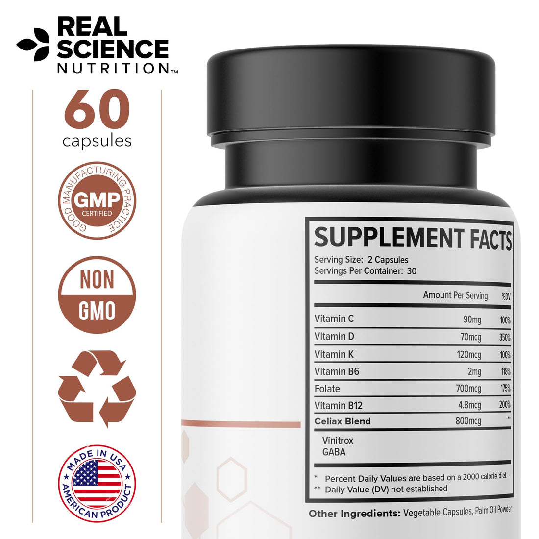 Real Science Nutrition Celi-Act Miracle is a Natural Supplement to Support Celiac Discomfort and Digestive Health Real Science Nutrition Au supplements