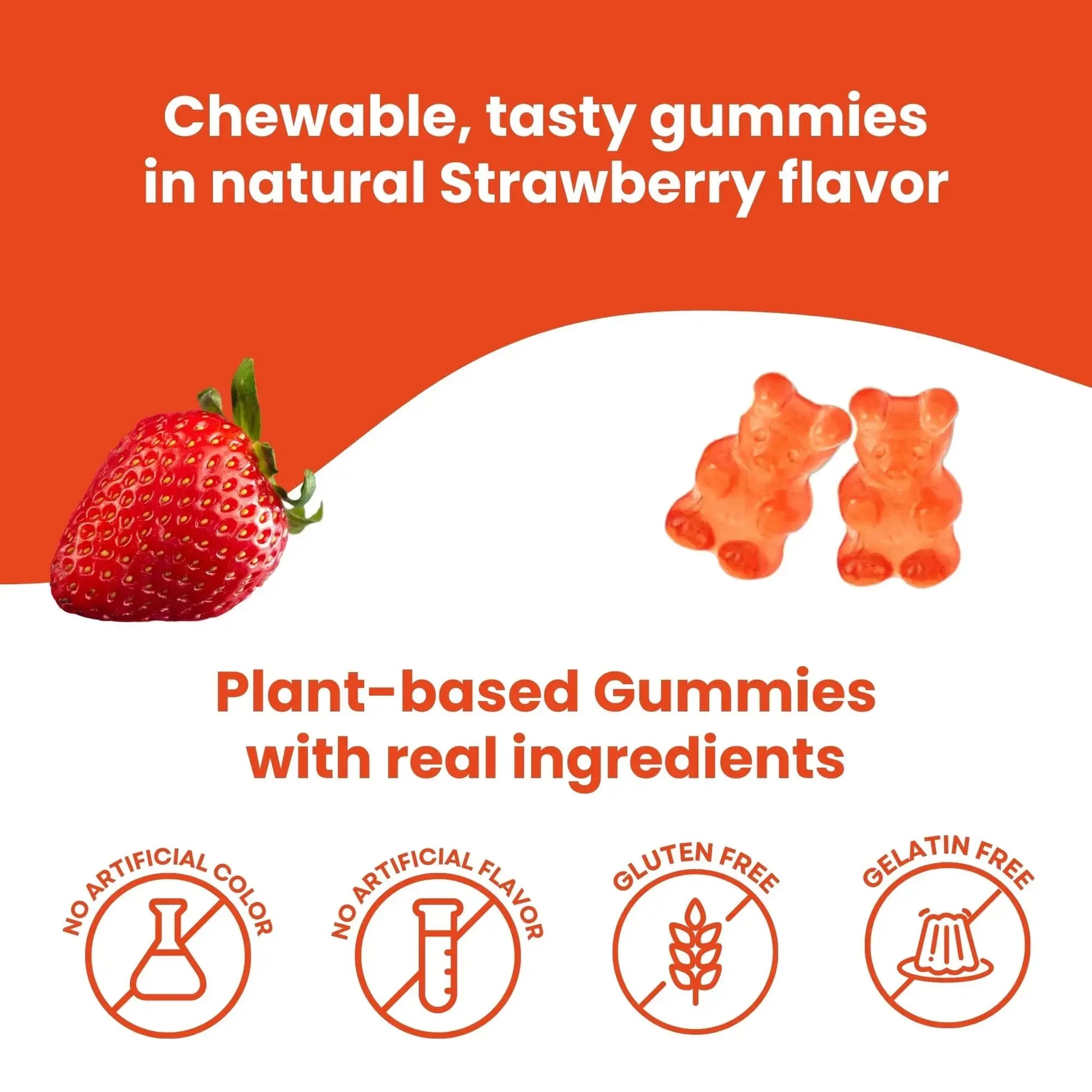 HERBION Naturals Multivitamin Gummies for Kids, Immune Support with Vitamin C, D3, B12, A, E & Zinc, Strawberry Flavor HERBION Au supplements