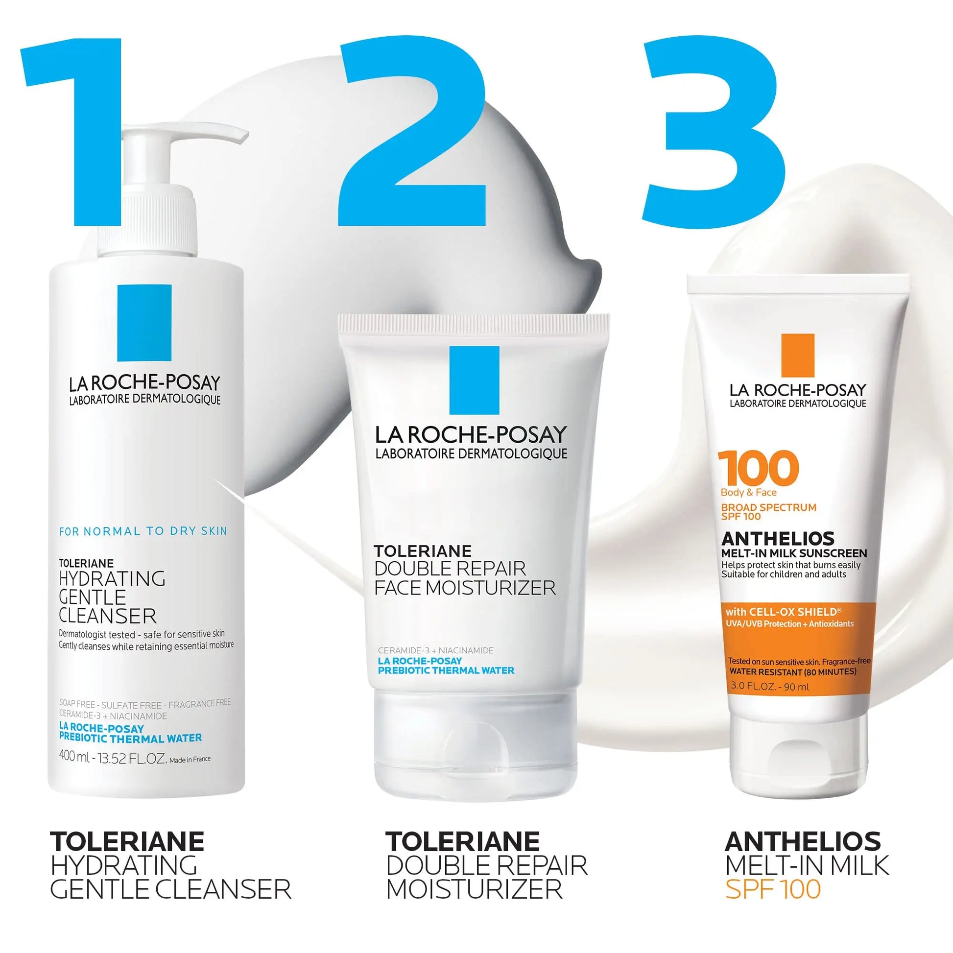 La Roche-Posay Anthelios Melt-in Milk Body & Face Sunscreen Lotion Broad La Roche-Posay Au supplements