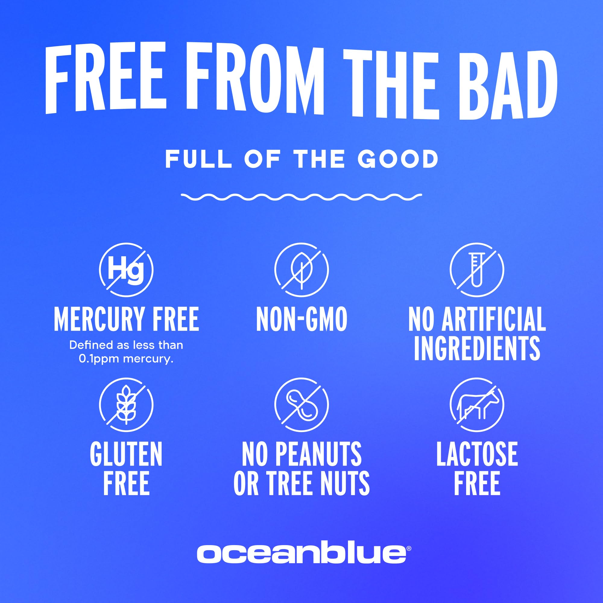 Oceanblue Professional Omega-3 2100mg Fish Oil Supplement – Triple Strength, High Potency EPA, DHA & DPA – Burpless, Wild-Caught, Natural Orange Flavor – 120 Count (Pack of 1) Oceanblue Au supplements