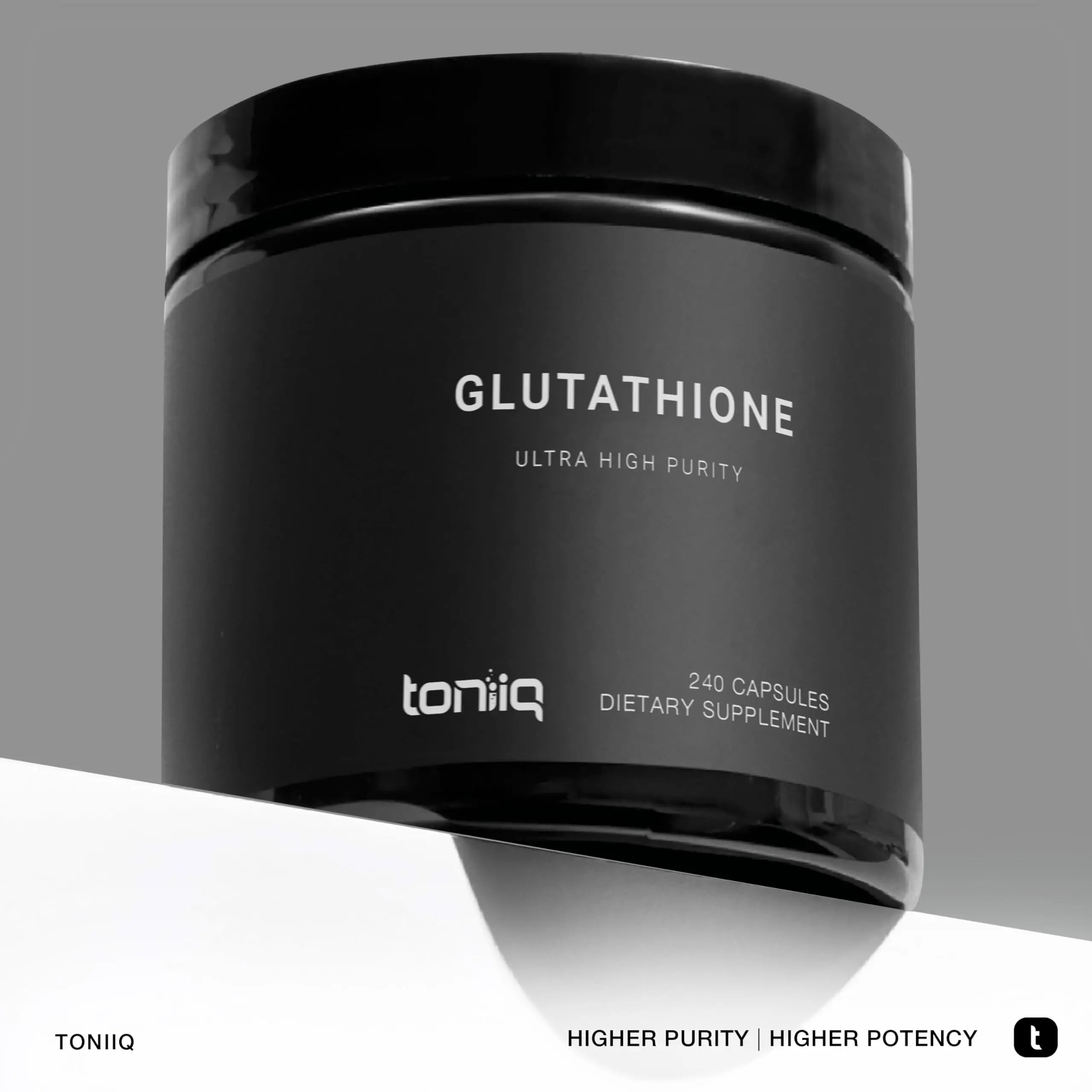 Toniiq Ultra High Strength Glutathione Capsules - 1000mg Concentrated Formula - 98%+ Toniiq Au supplements