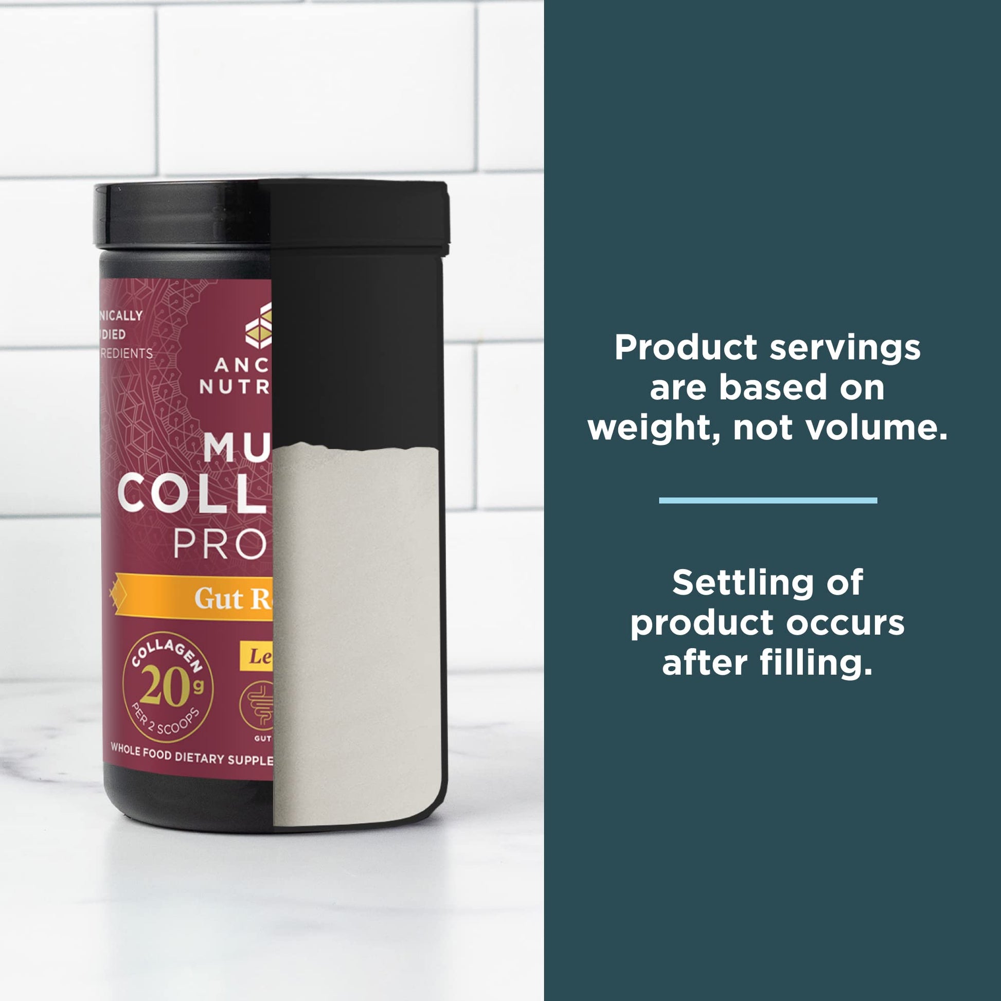 Ancient Nutrition Collagen Powder Protein, Multi Collagen Protein, Hydrolyzed Collagen Peptides Supports Skin and Nails, Joint Supplement (Gut Restore, 20 Servings) Ancient Nutrition Au supplements