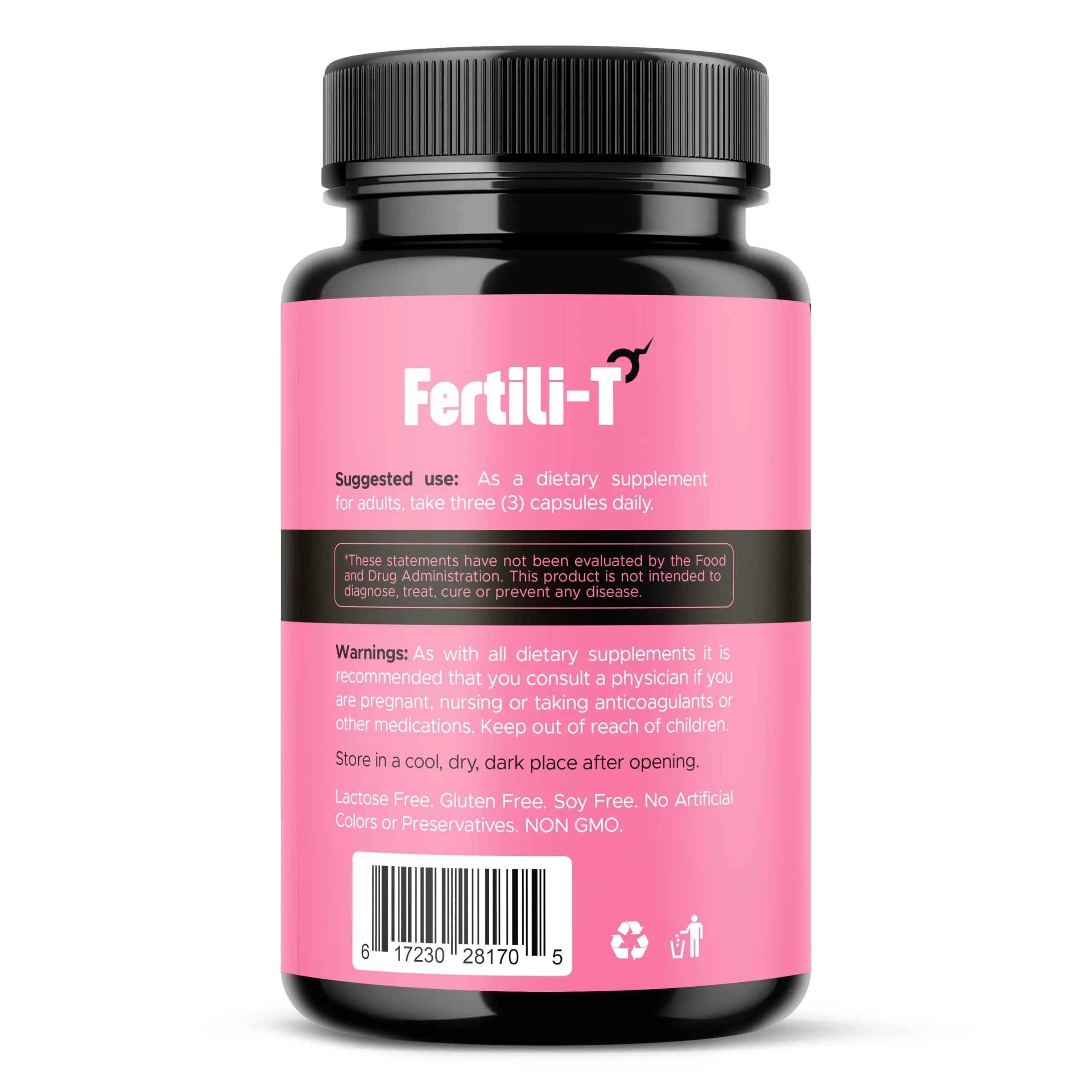 Fertili-t Female (90 Caps) Natural Fertility Support, Hormonal Balance & Prenatal Vitamins for Women, Conception Support, Natural Fertility Supplement with Aguaje & Red Maca (30-Day Supply) (1) AURA VITAMINS Au supplements