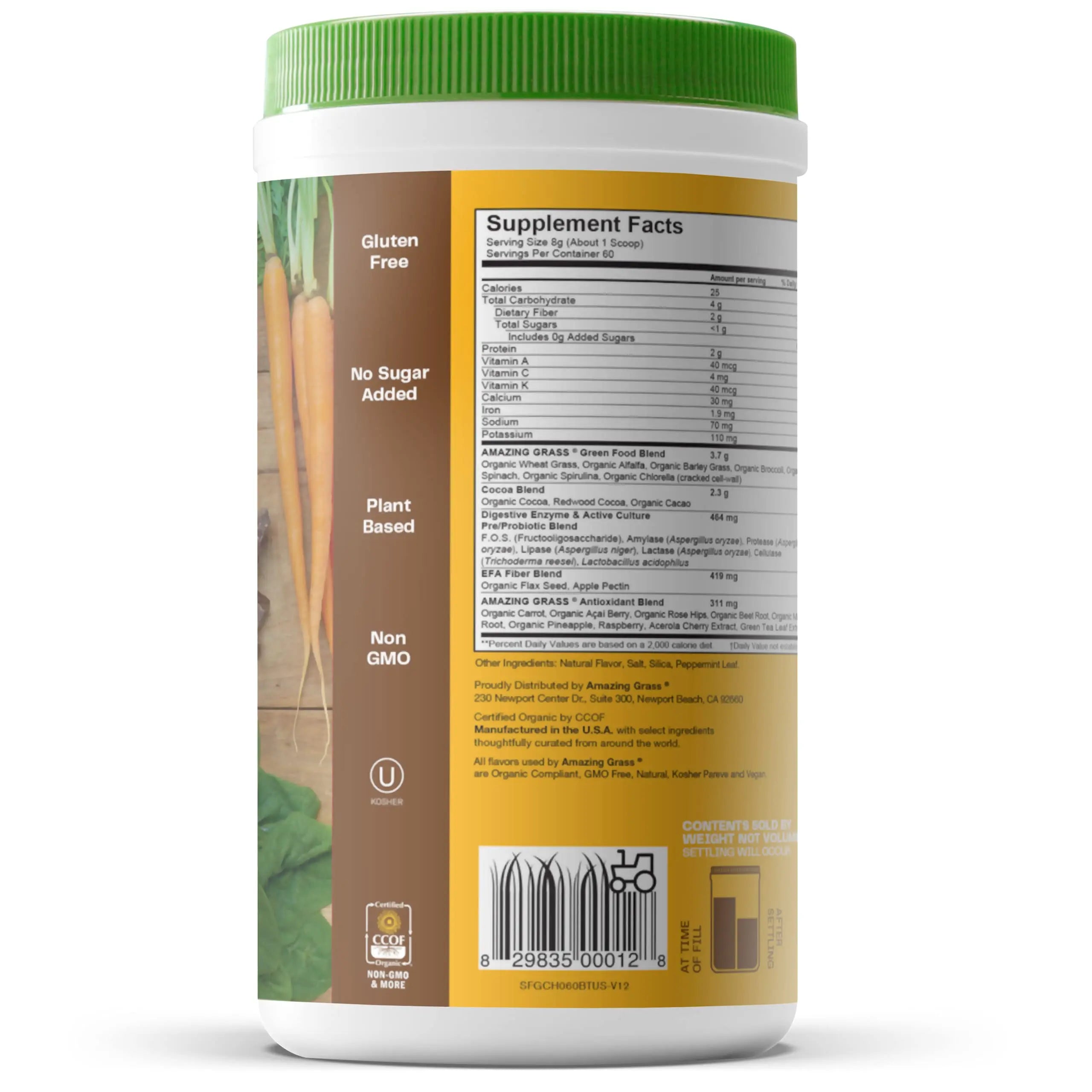 Amazing Grass Greens Blend Superfood: Super Greens Powder Smoothie Amazing Grass Au supplements