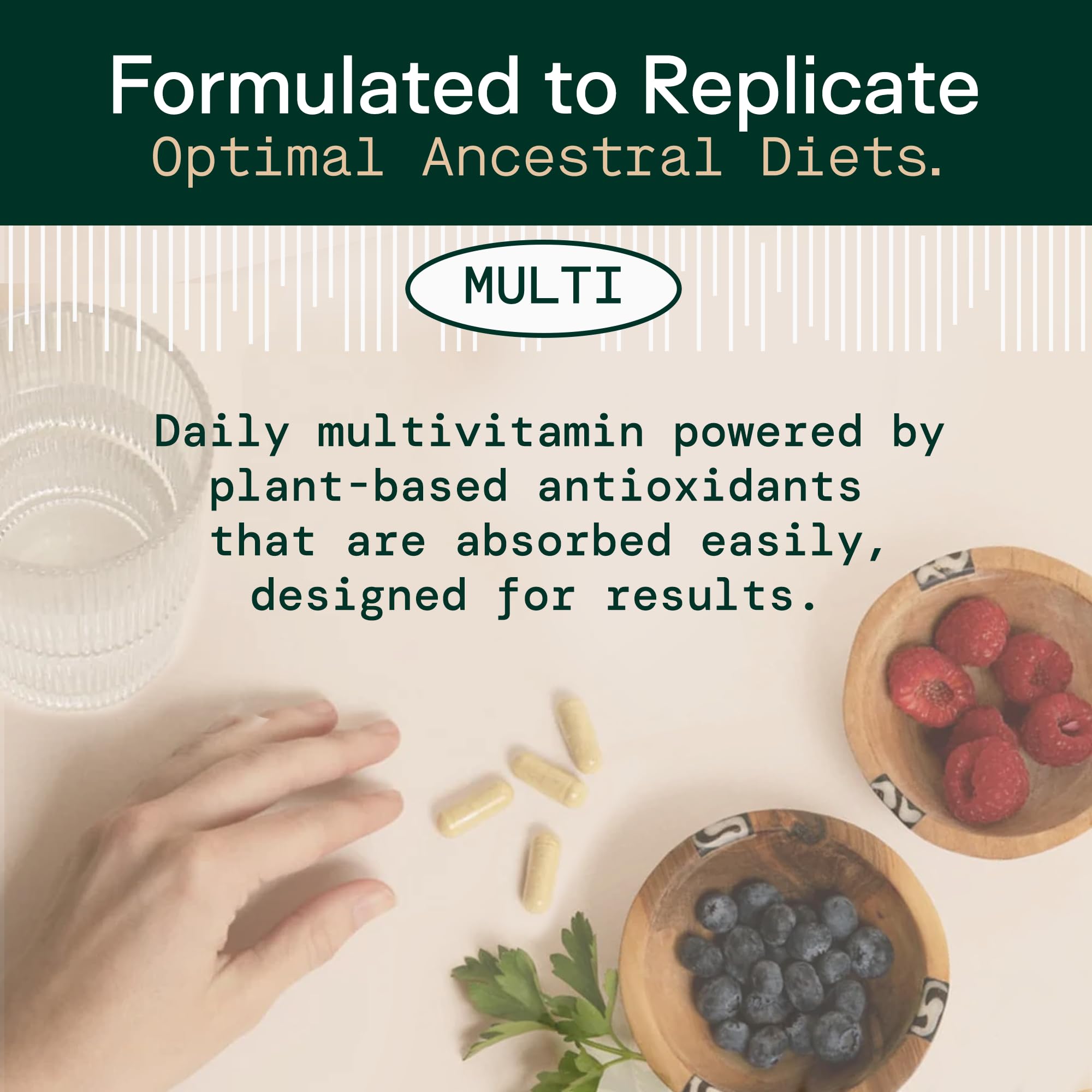 Adapt Naturals Multivitamin for Women & Men, Bioavailable Easy-to-Absorb Multivitamin Daily Supplement with Biotin, Niacin, Vitamin A, B, C, D, E, K1, Zinc, Magnesium - Immune Support - 30 Day Supply ADAPT NATURALS BY CHRIS KRESSER Au supplements