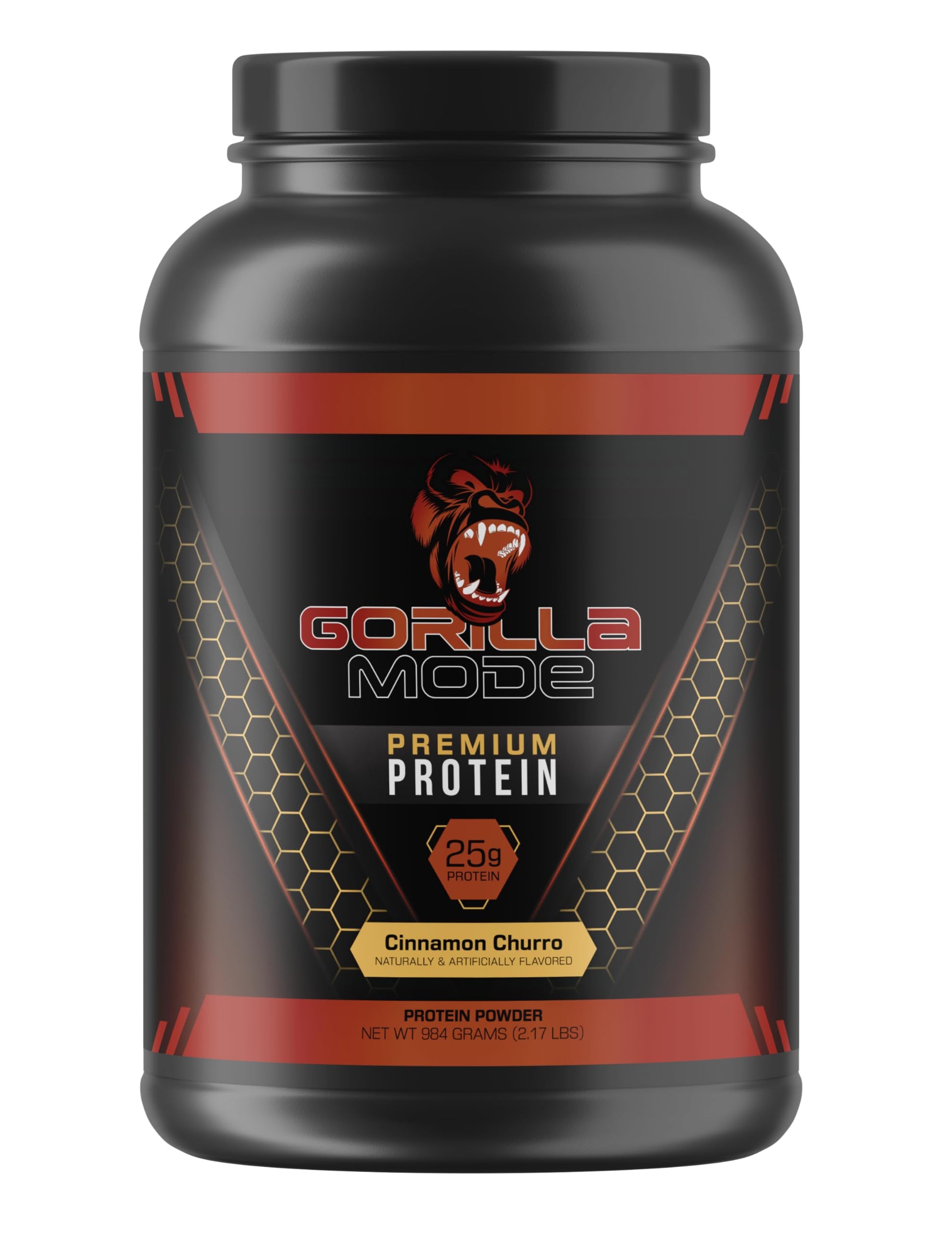 Gorilla Mode Premium Whey Protein - Cinnamon Churro / 25 Grams of Whey Protein Isolate Gorilla Mind Au supplements