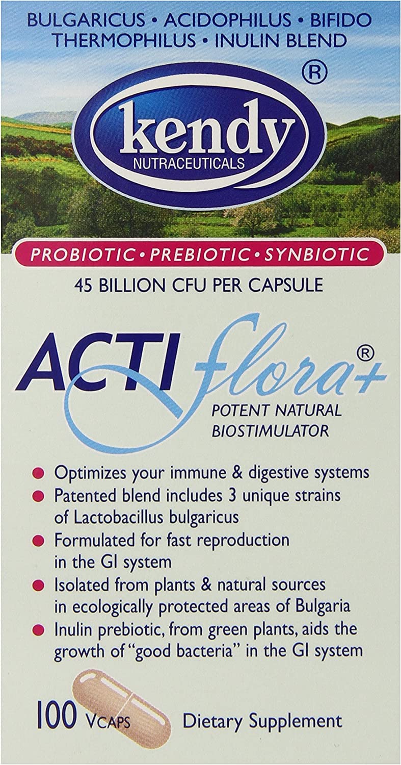 Kendy USA, Actiflora+, Potent Natural Biostimulator, 100 Veggie Caps Kendy Au supplements