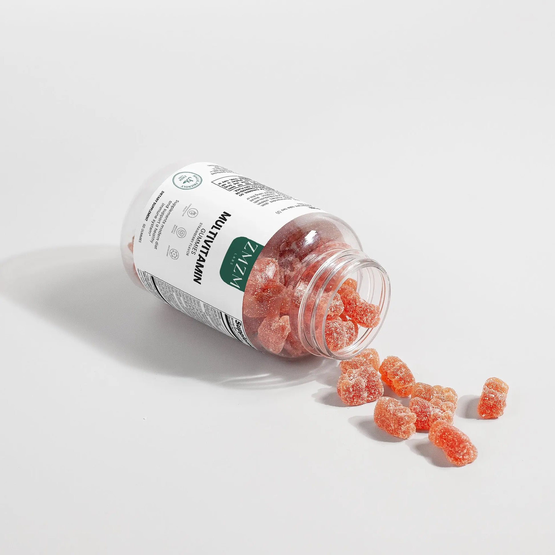 ZMZM LABS Multivitamin Gummies – Strawberry Flavor, 60 Gummies, Vegan, Gelatin-Free, Halal-Friendly Daily Vitamin Supplement ZMZM LABS Au supplements