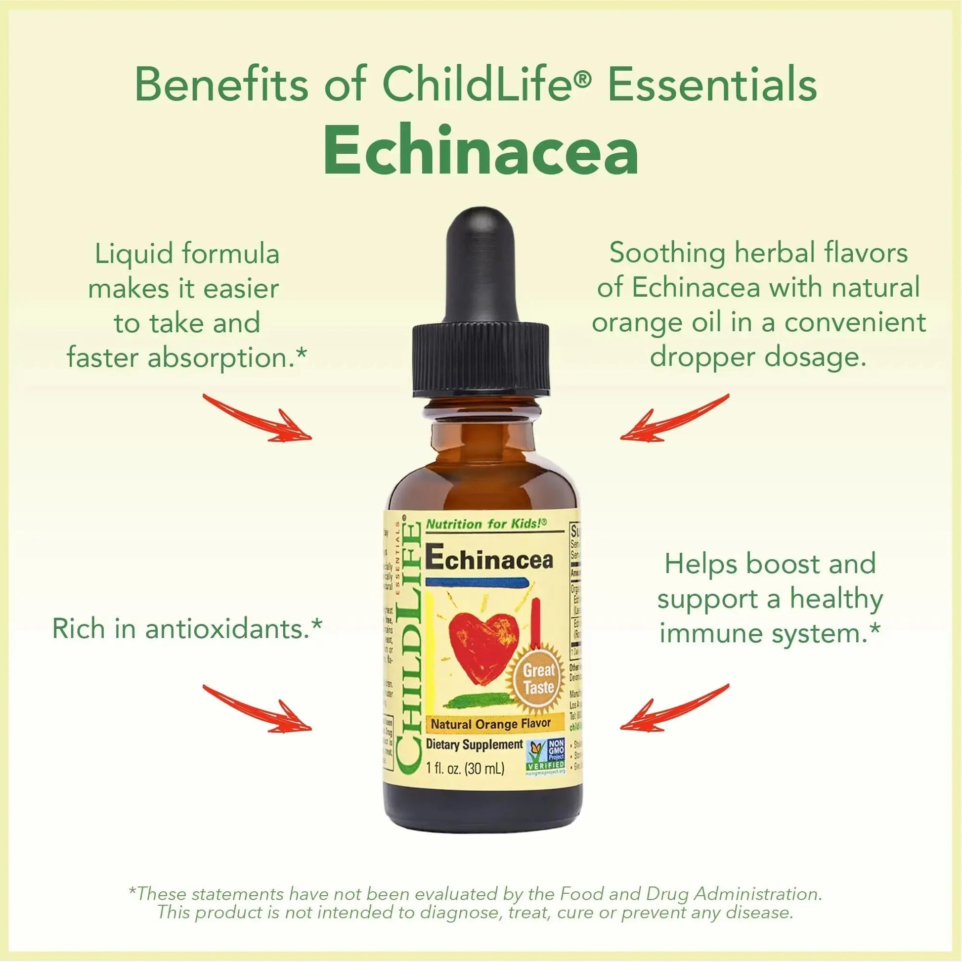CHILDLIFE ESSENTIALS Immune Support 3-Pack - Liquid Vitamin C, First Defense, and Echinacea - Immune Boosting Supplements CHILDLIFE ESSENTIALS Au supplements