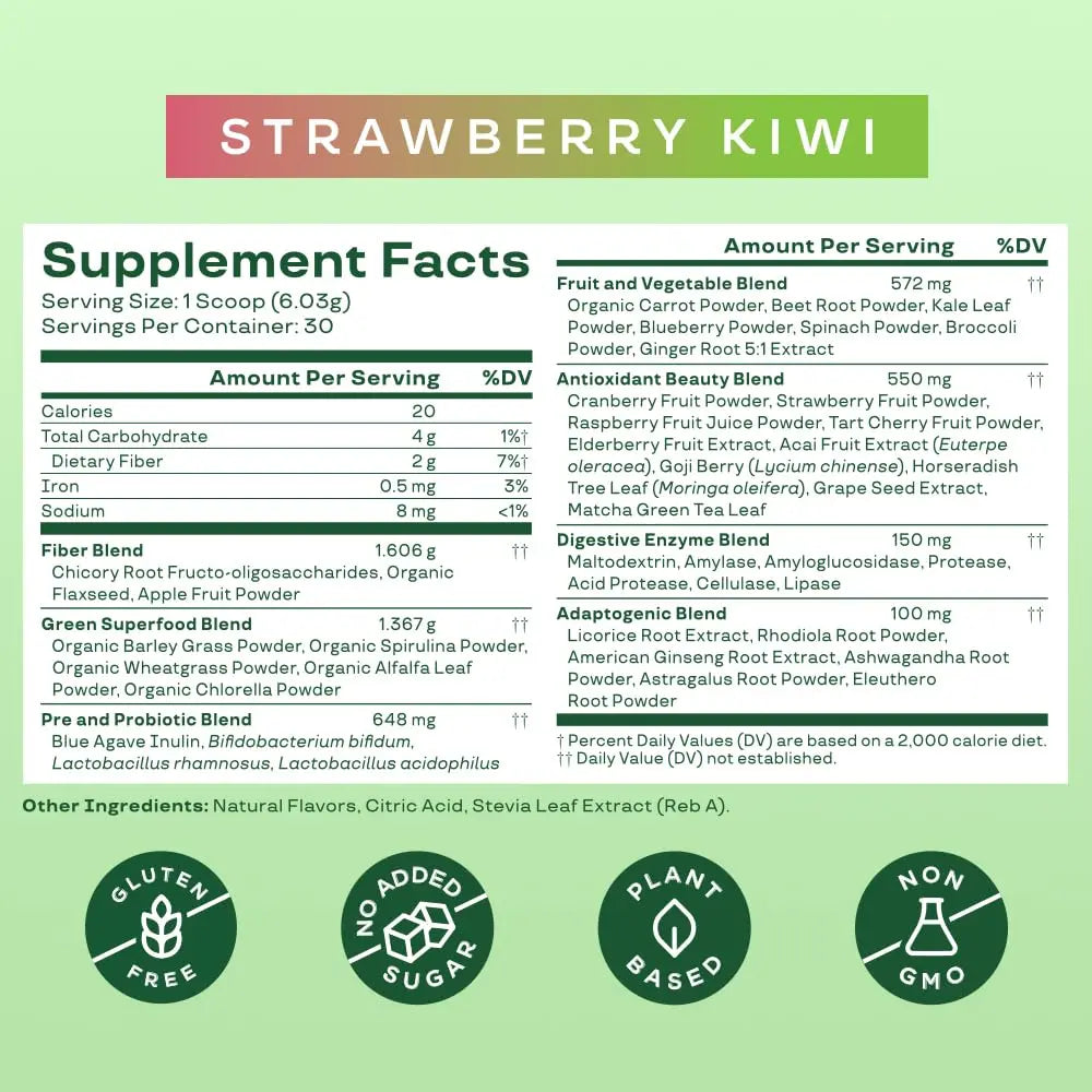 Bloom Nutrition Greens and Superfoods Powder for Digestive Health, Greens Powder Bloom Nutrition Au supplements