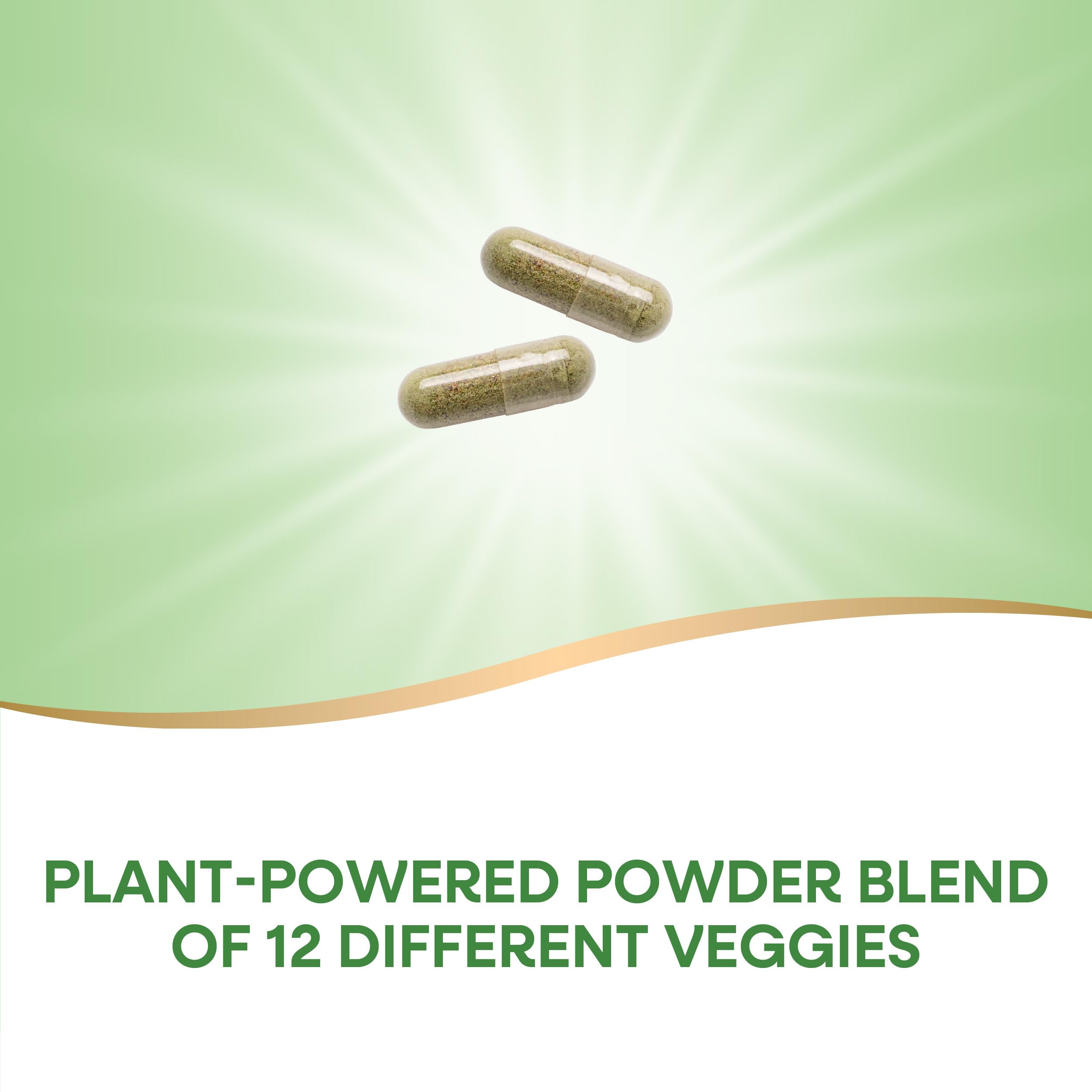 Nature's Way Garden Veggies, Veggie Powder Blend, 900 mg per 2-Capsule Serving, 60 Vegan Capsules Nature's Way Au supplements