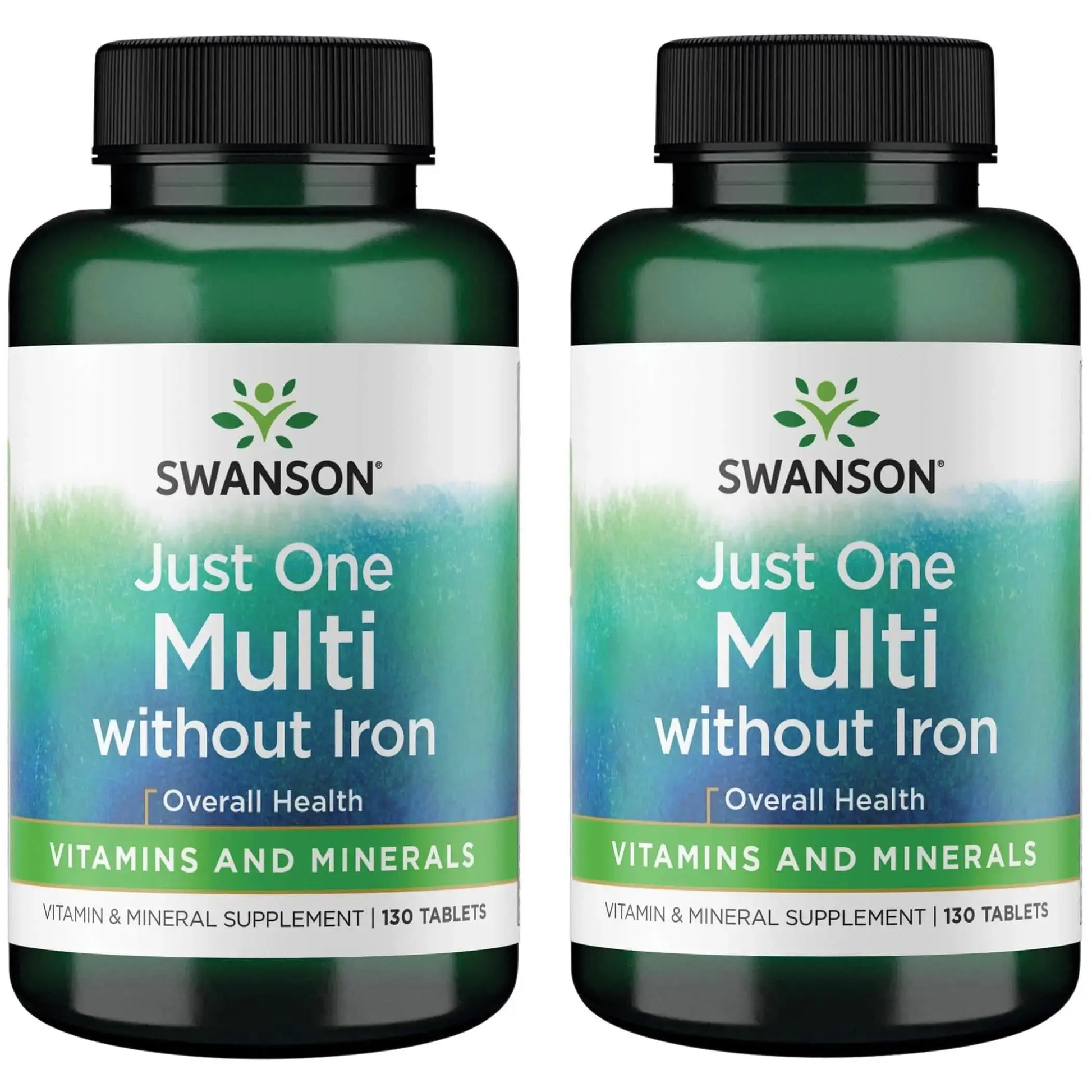 Swanson Century Formula Multivitamin Without Iron 130 Tabs (2 Pack) Swanson Au supplements