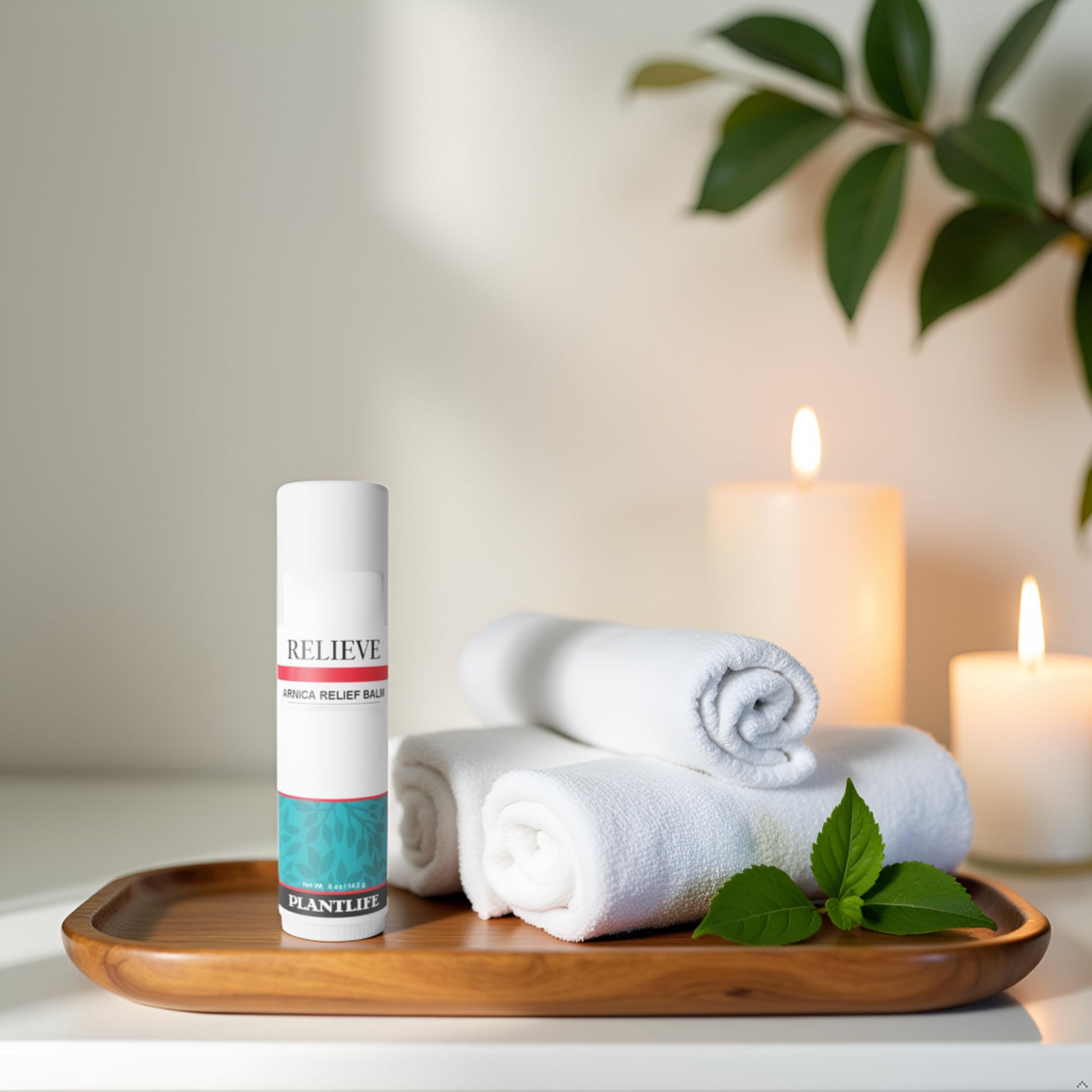 Plantlife Arnica Relieve Balm - Made with Arnica and 100% Pure Essential Oils - Relieve Products are a Homeopathic Solution for Everyday Use - Works Quickly and Effectively - Made in California Plantlife Au supplements