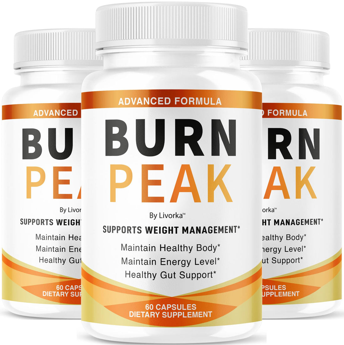 (3 Pack) Burn Peak Capsules - Official BurnPeak Weight Pills Advanced Premium Support, All Natural Burn Peak Pink Salt Trick Supplement for Overall Health & Wellness Reviews, 180 Capsules for 3 Months LIVORKA Au supplements