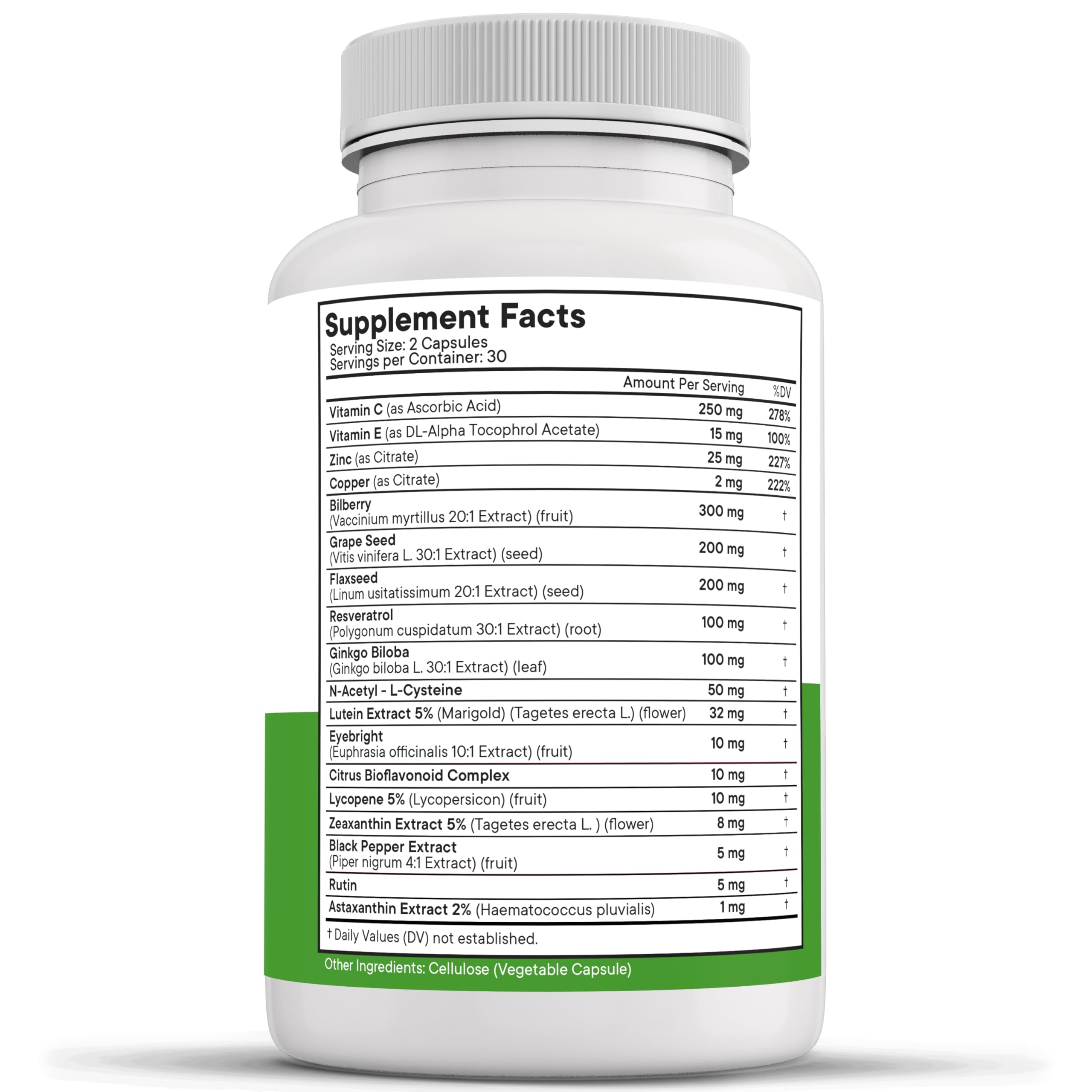 NEW AGE AREDS 2 Eye Vitamins - Lutein, Zeaxanthin, Bilberry, Astaxanthin Mineral Vision Supplement - 180 Count NEW AGE Au supplements