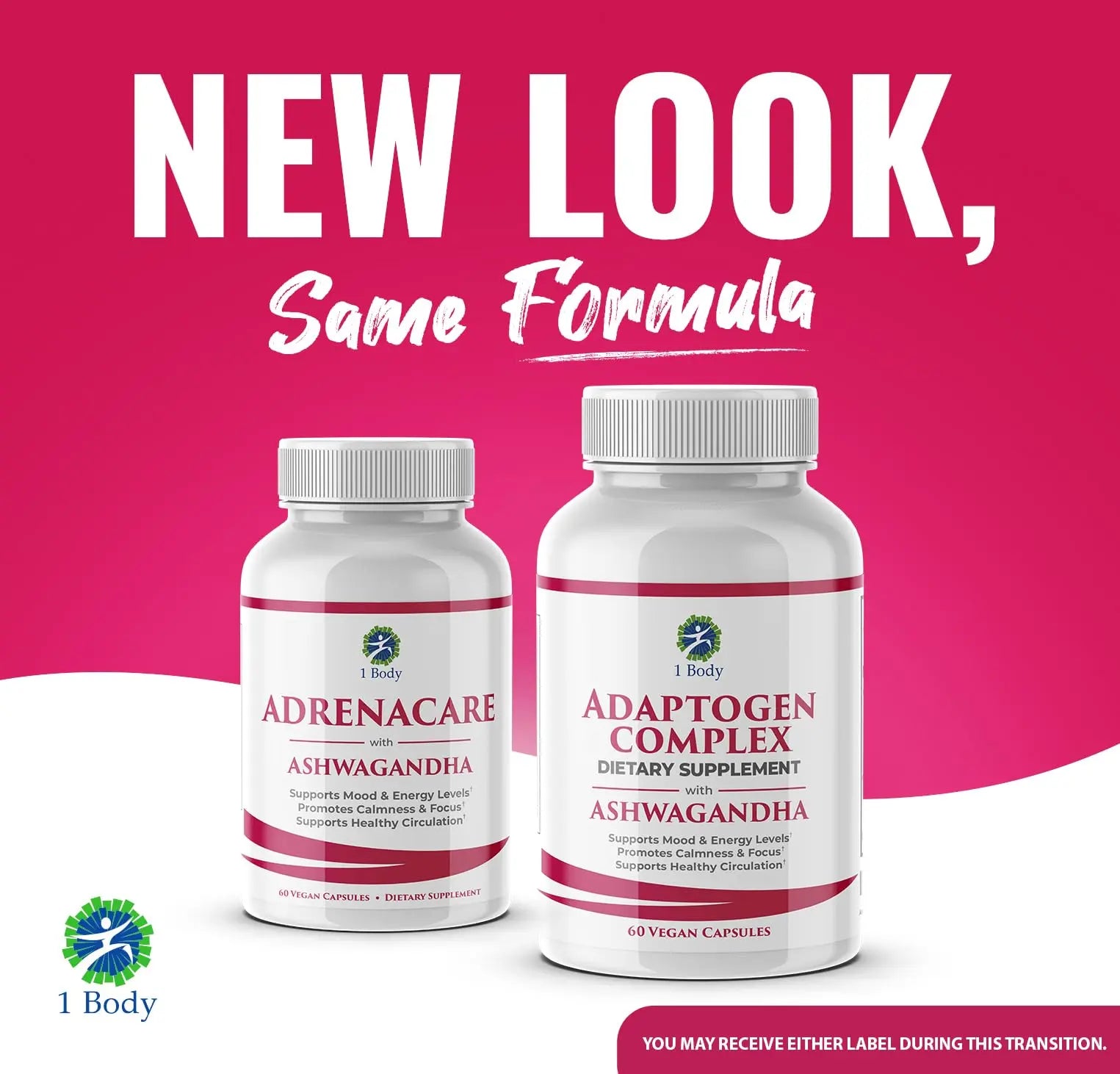 1 Body Adaptogen Complex with Ashwagandha 1 Body Au supplements