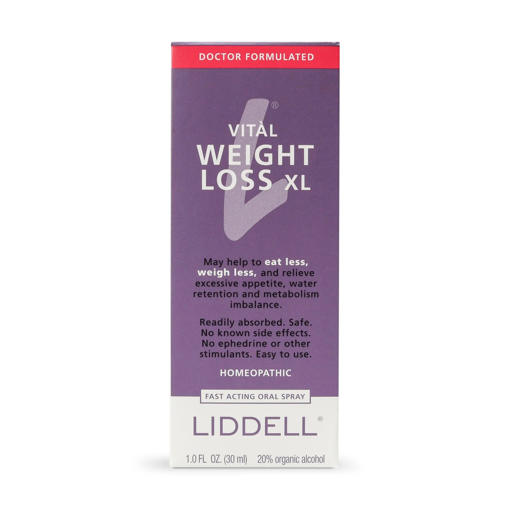VITL Weight Loss XL Liddell Homeopathic 1 oz Liquid Liddell Au supplements