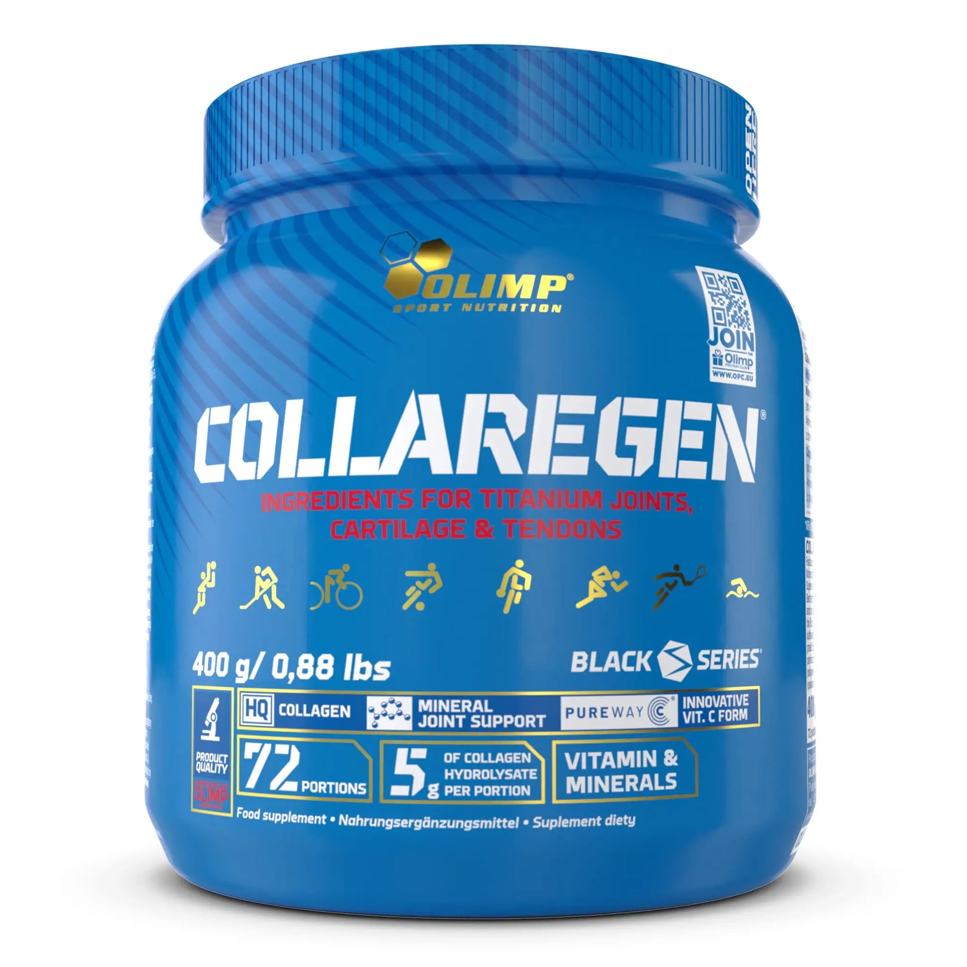 Olimp Labs Collaregen Mineral Supplement, Orange Flavour Powder, 400 g OLIMP SPORT NUTRITION Au supplements