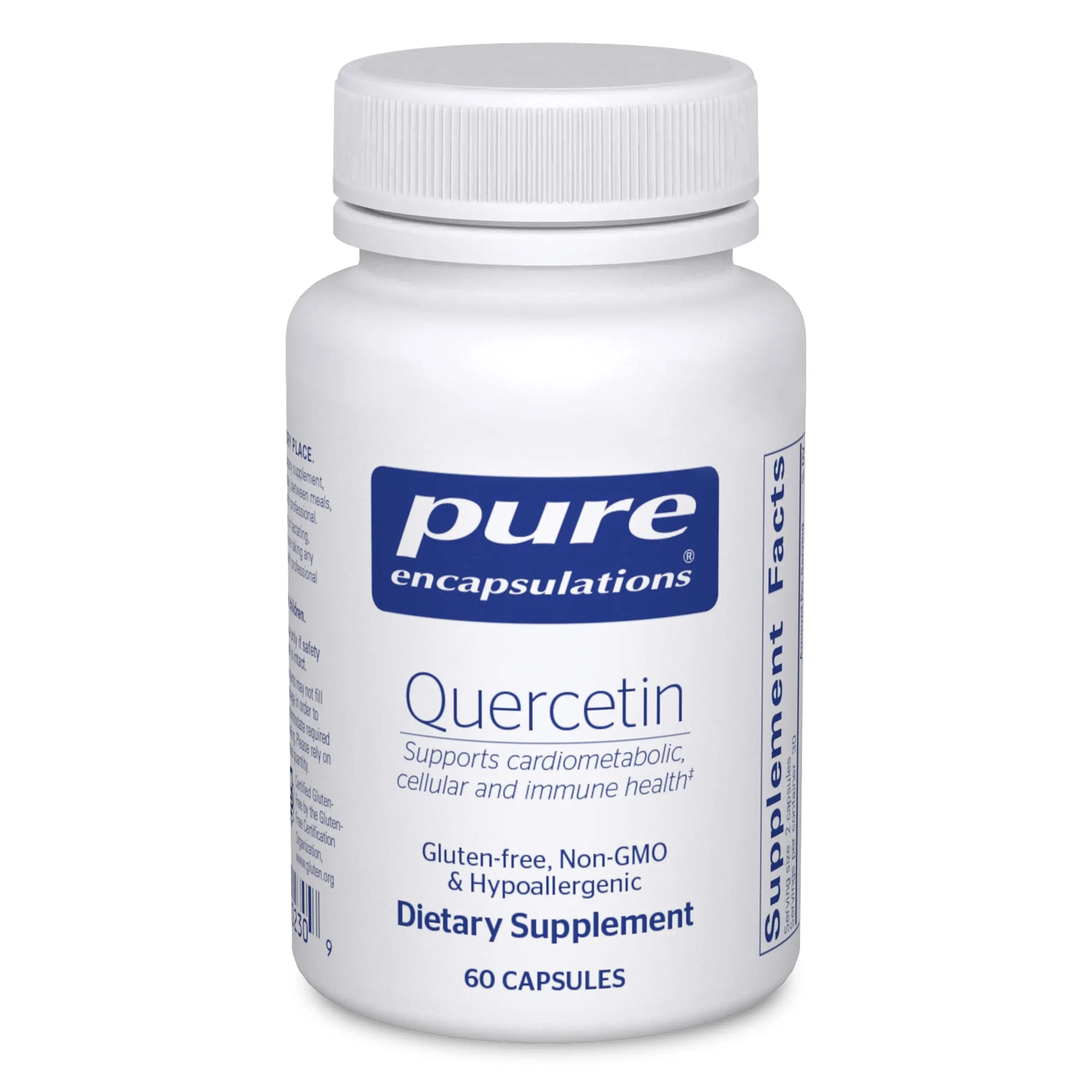Pure Encapsulations Quercetin - Supplement with Bioflavonoids - 60 Caps Pure Encapsulations Au supplements
