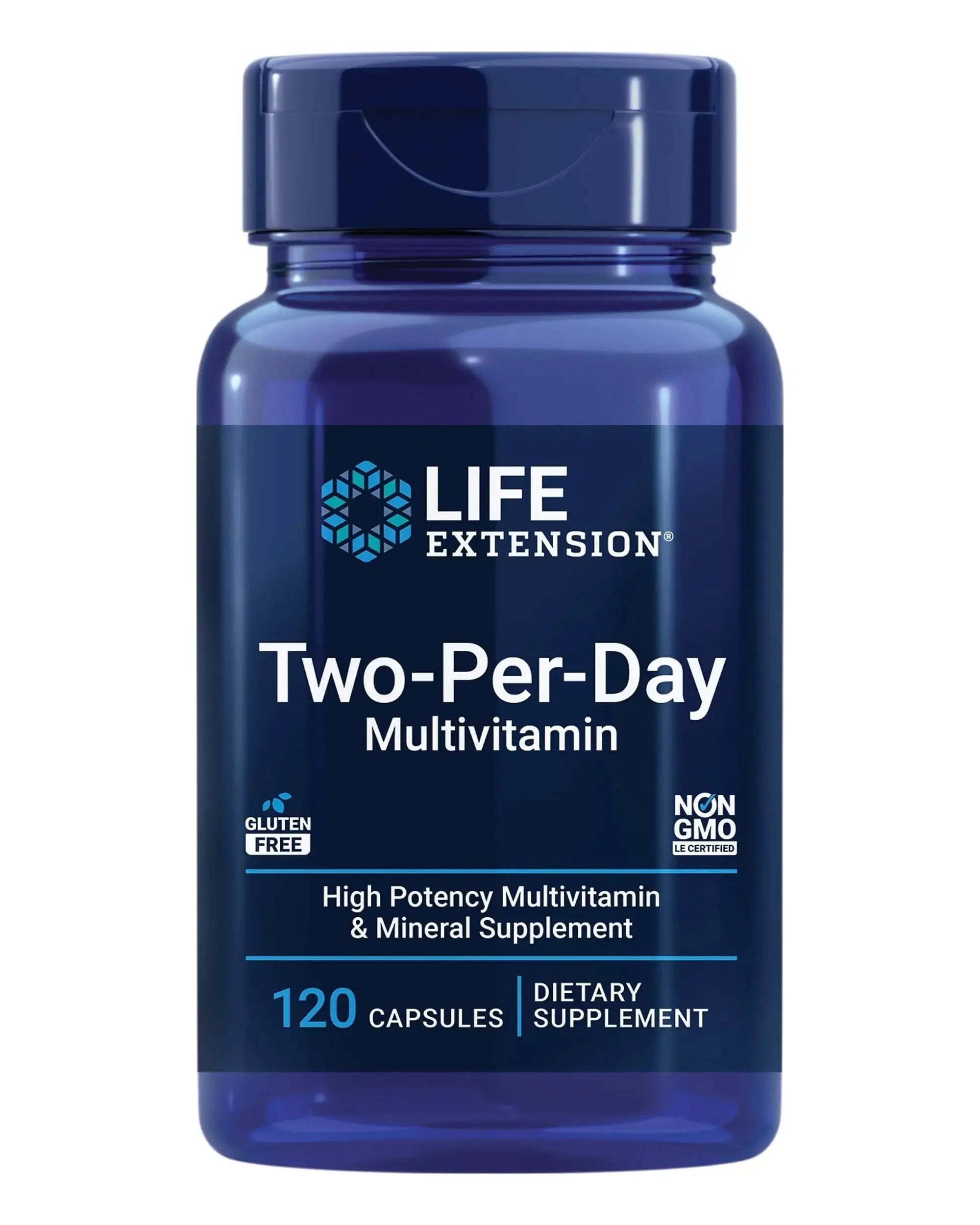 Life Extension Two-Per-Day Multivitamin 120 Capsules & 120 Tablets - Vitamins B, C, D, Zinc & Over 25 Vitamins, Minerals & Extracts Life Extension Au supplements