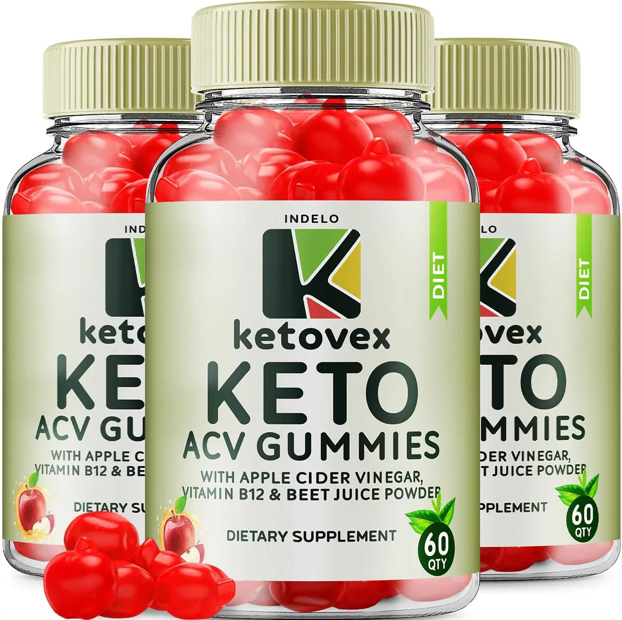 (3 Pack) Ketovex Keto BHB Gummies Advanced Formula, Ketovex BHB Weight Management ACV Gummies Reviews, Ketovex ACV Keto Vex BHB Gummy Gomitas Ketosis, Ketovex Gummies, B12 (180 Gummies) Indelo Au supplements