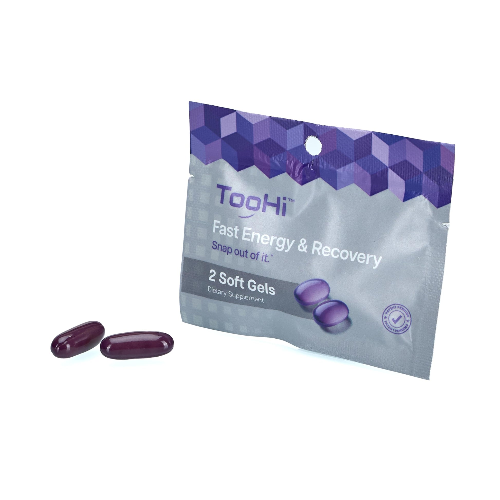 TooHi Reset Softgels - Proprietary Blend with Additional Caffeine (84mg), L-Theanine & Electrolytes | Patent Pending - 10 Doses TooHi Au supplements