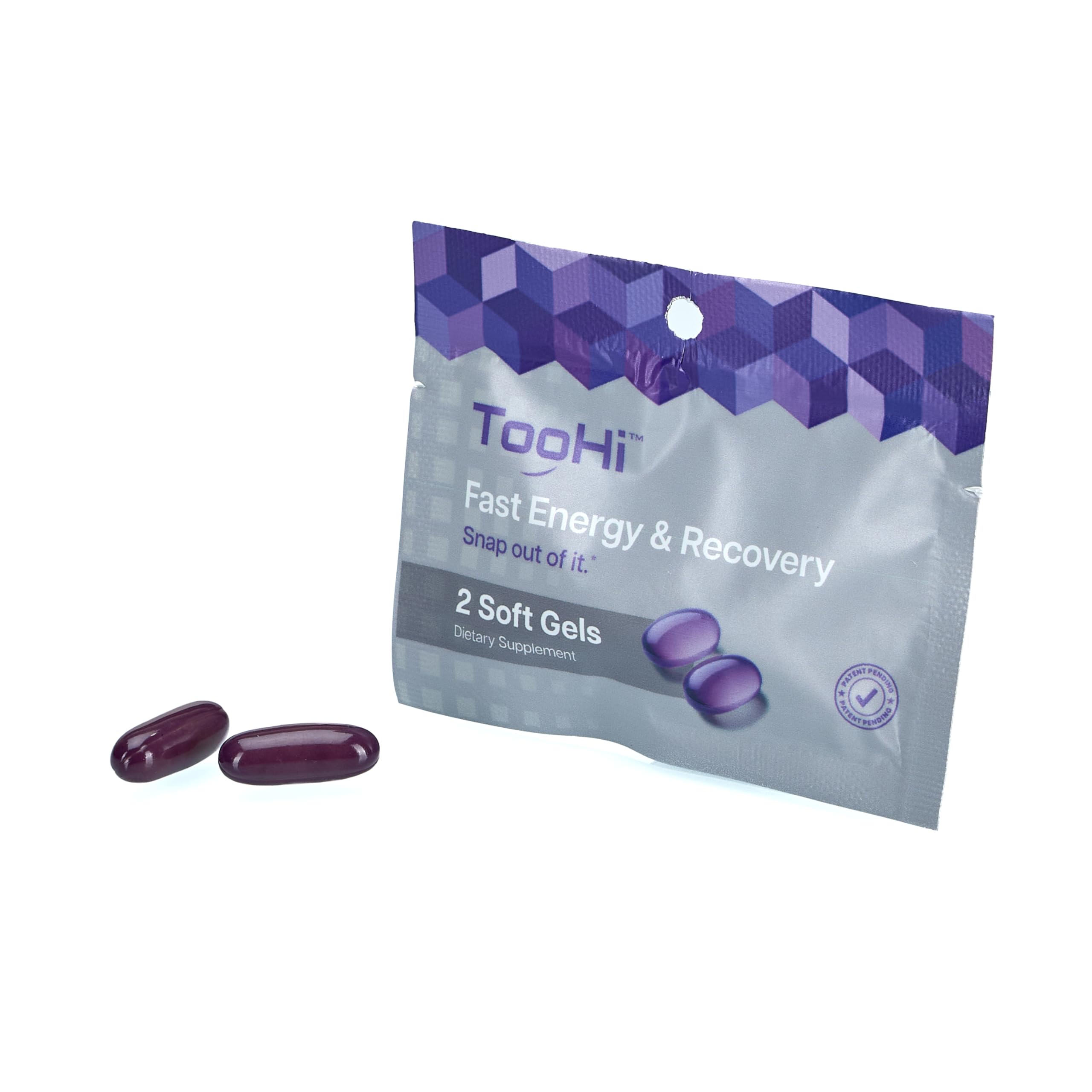 TooHi Reset Softgels - Proprietary Blend with Additional Caffeine (84mg), L-Theanine & Electrolytes | Patent Pending - 10 Doses TooHi Au supplements