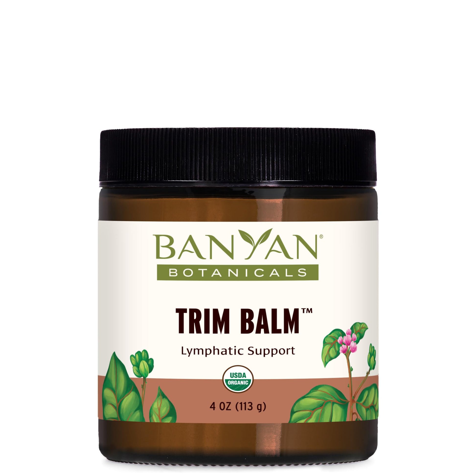 Banyan Botanicals Trim Balm - Certified Organic, 4 oz - Chitrak and Guggulu Increases Metabolism Banyan Botanicals Au supplements