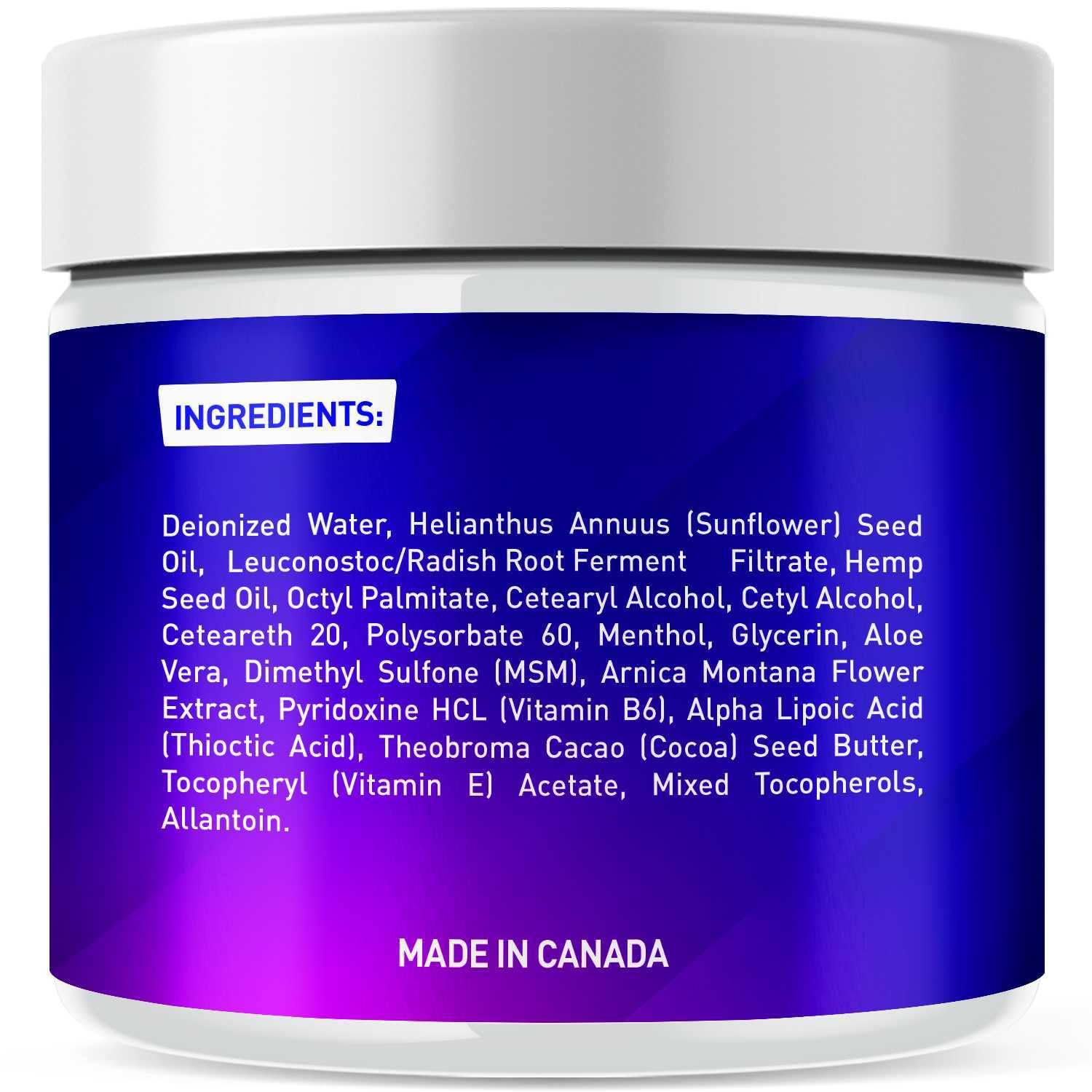 Pharmapulse Neuropathy Nerve Therapy & Relief Cream - Maximum Strength Relief Cream for Foot, Hands, Legs, Toes Includes Alpha Lipoic Acid, Arnica, Vitamin B6, Aloe Vera, MSM - Effective Soothing 4oz Pharmapulse Au supplements