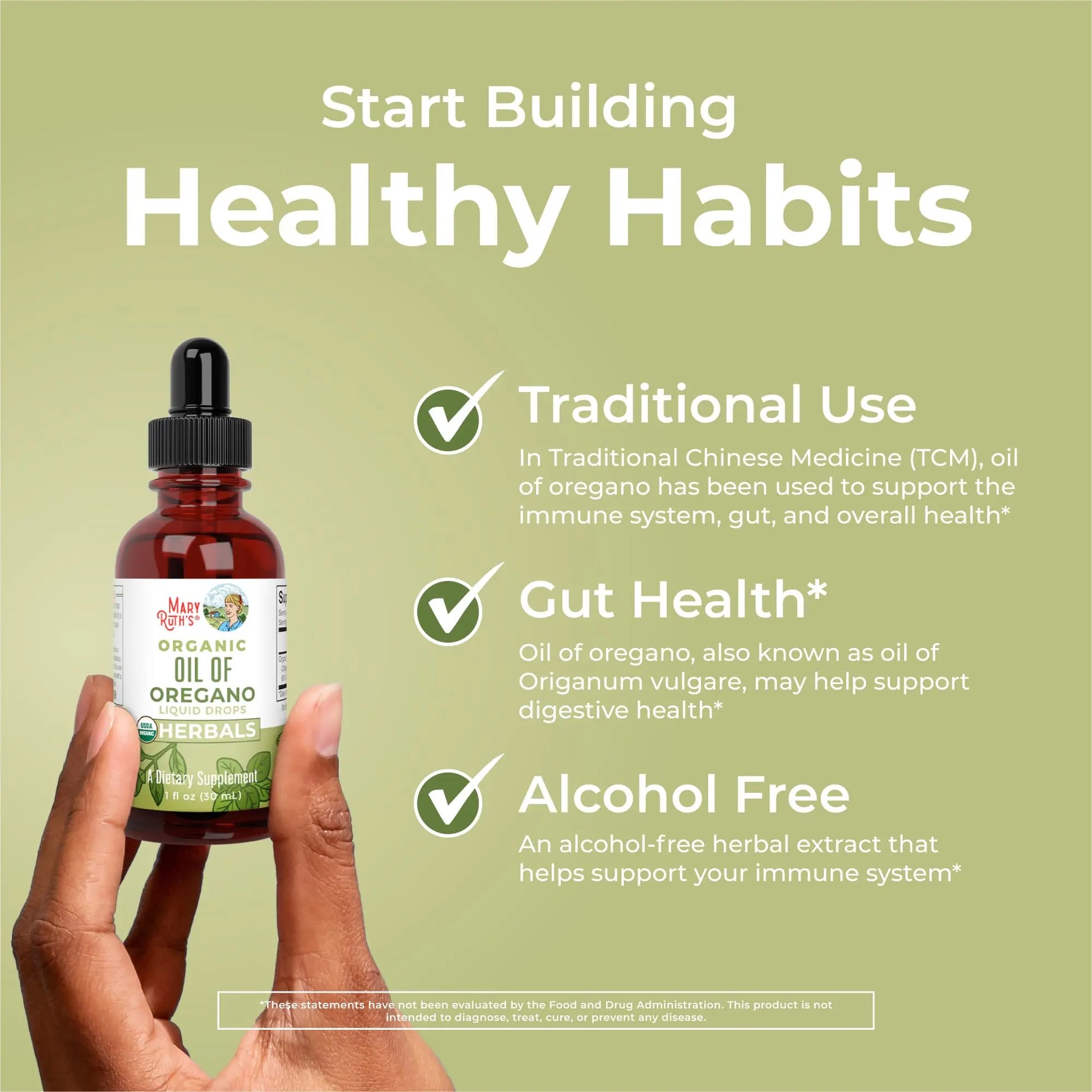 MaryRuth Organics Oregano Oil Drops | 6 Month Supply | USDA Organic Oil of Oregano Liquid | Herbal Blend for Immune Support | Digestive Health | Overall Health MARYRUTH'S Au supplements