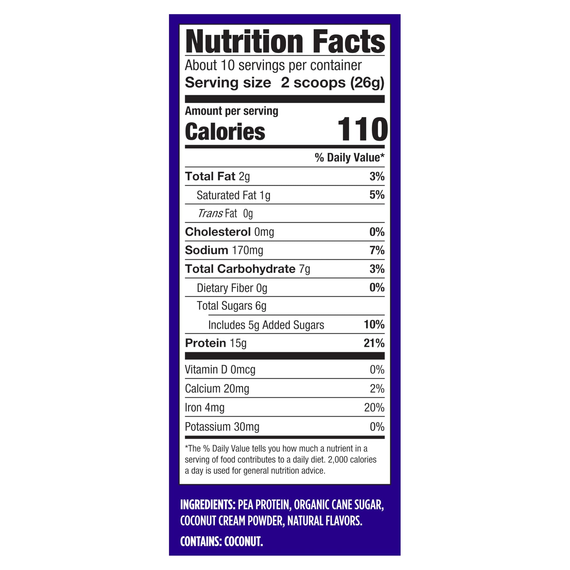 Vega Protein Made Simple Protein Powder, Vanilla - Stevia Free, Vegan, Plant Based, Healthy, Gluten Free, Pea Protein for Women and Men, 9.2 oz (Packaging May Vary) Vega Au supplements