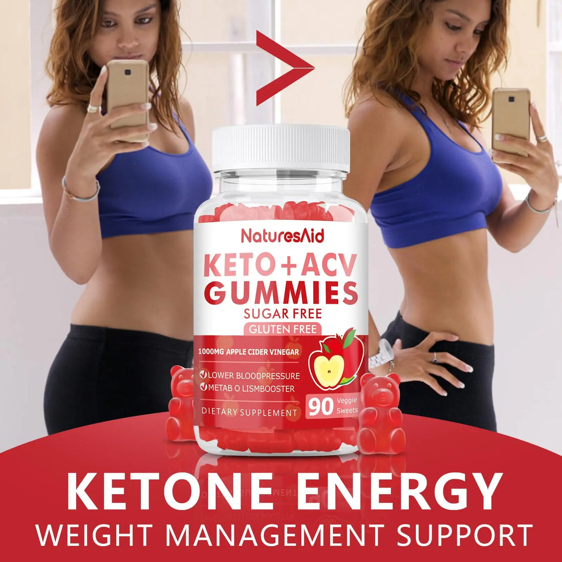 90 CT Keto Acv Gummies for Advanced Weight Loss & Belly Fat Burn - Pro Active Super Natures Aid Au supplements