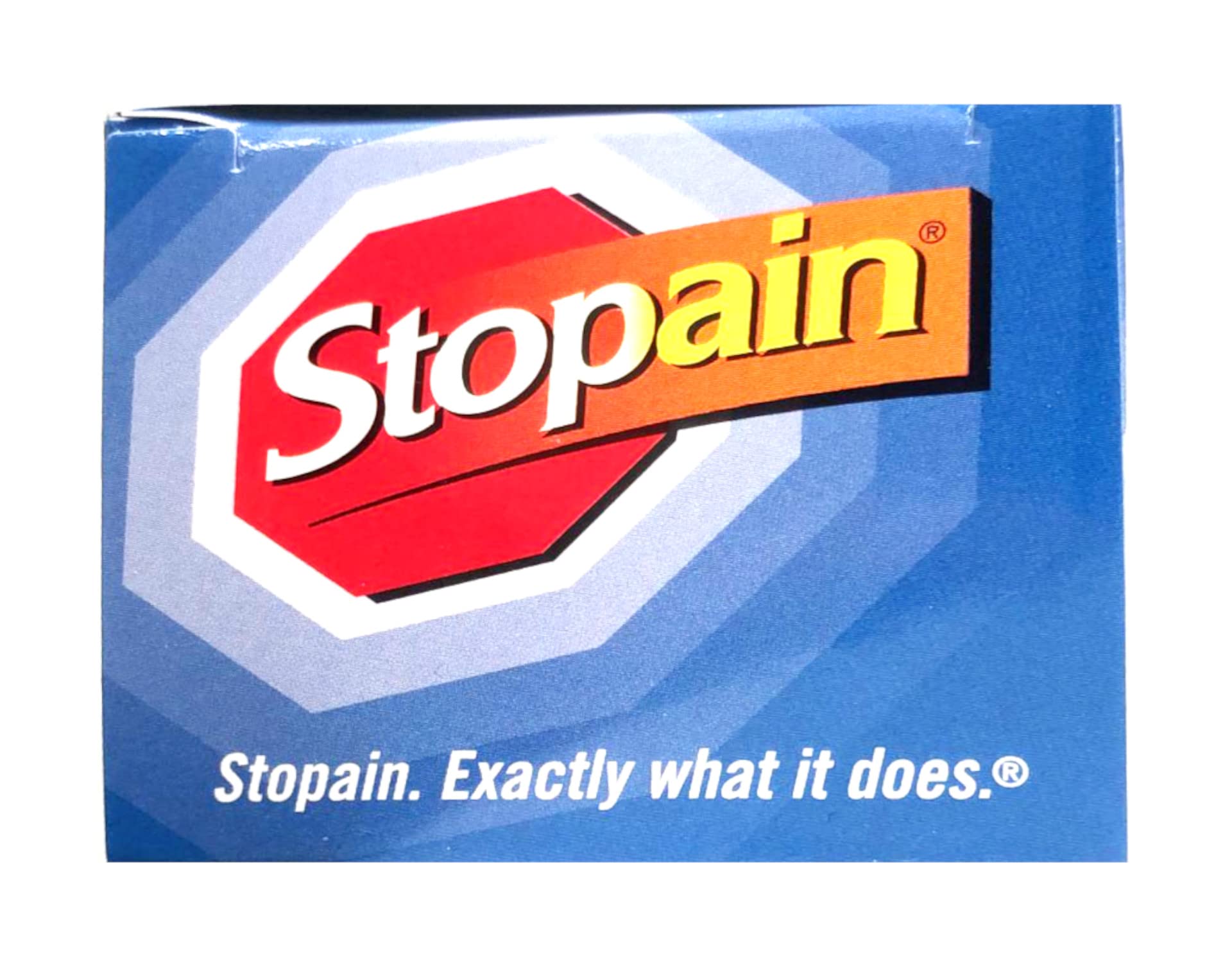 Stopain Pain Relief Roll On Gel 3oz (4 Pack) USA Made, Max Strength Fast Acting with MSM, Glucosamine, Menthol for Lower Back, Knee, Neck, HSA FSA Approved Topical Analgesic Products Stopain Au supplements