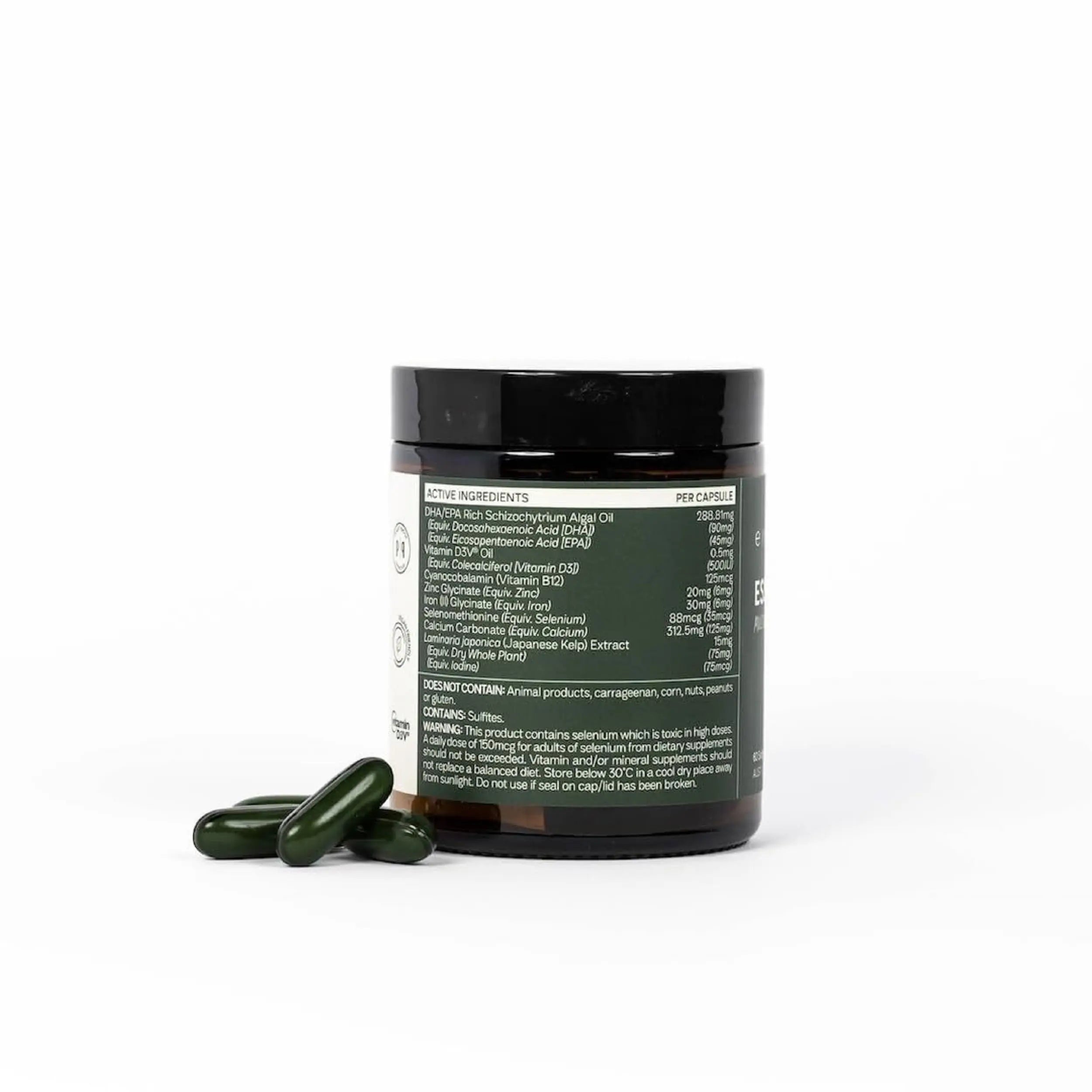 Essential 8 | Multivitamin for Energy & Immunity Support | 8 Essential Nutrients | Calcium, Vitamin B12, Omega3, Zinc, Iron, Vitamin D & More eimele Au supplements