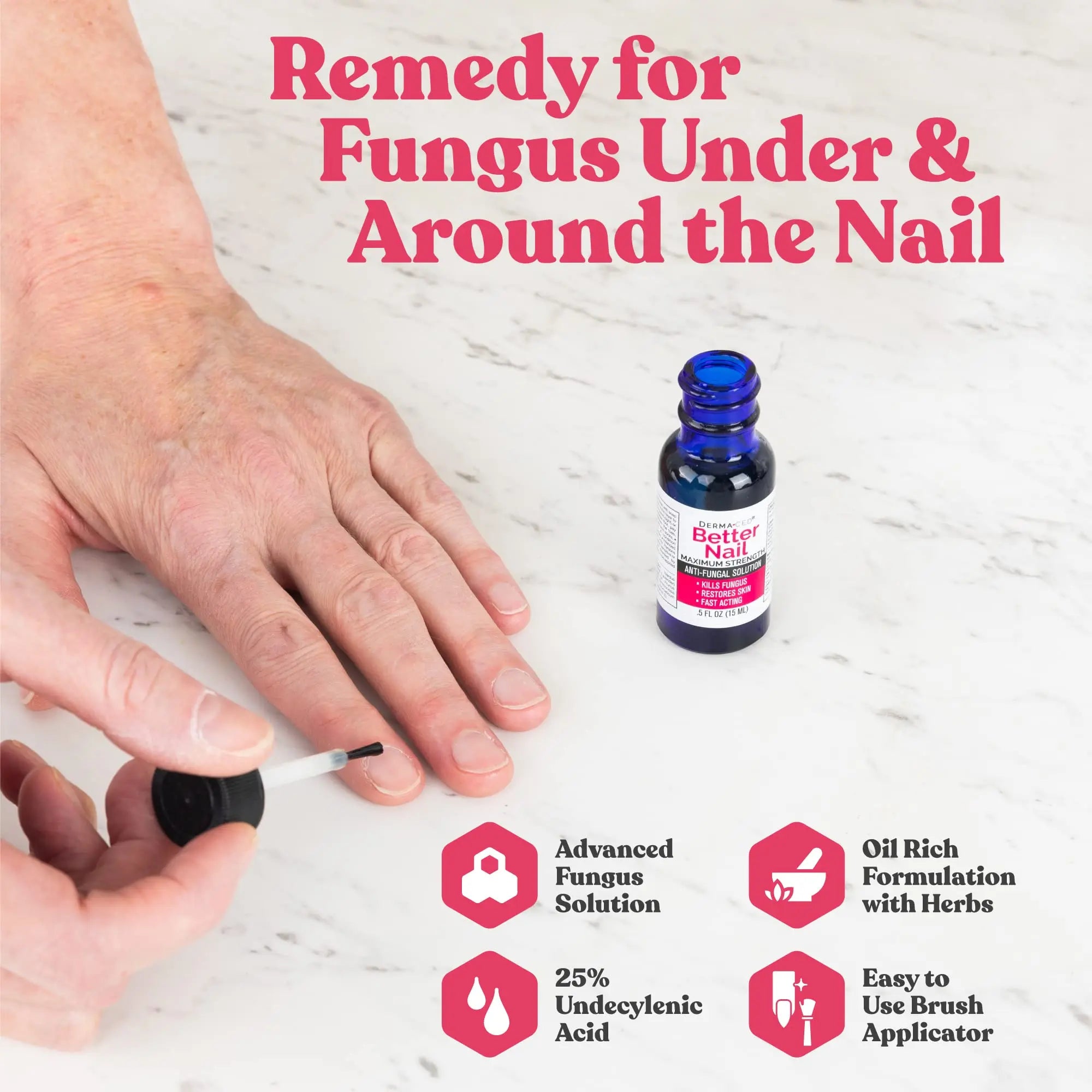 Better Nail - Treatment for Fungus Under & Around the Nail - Maximum Strength 25% Rejuvica Health Au supplements