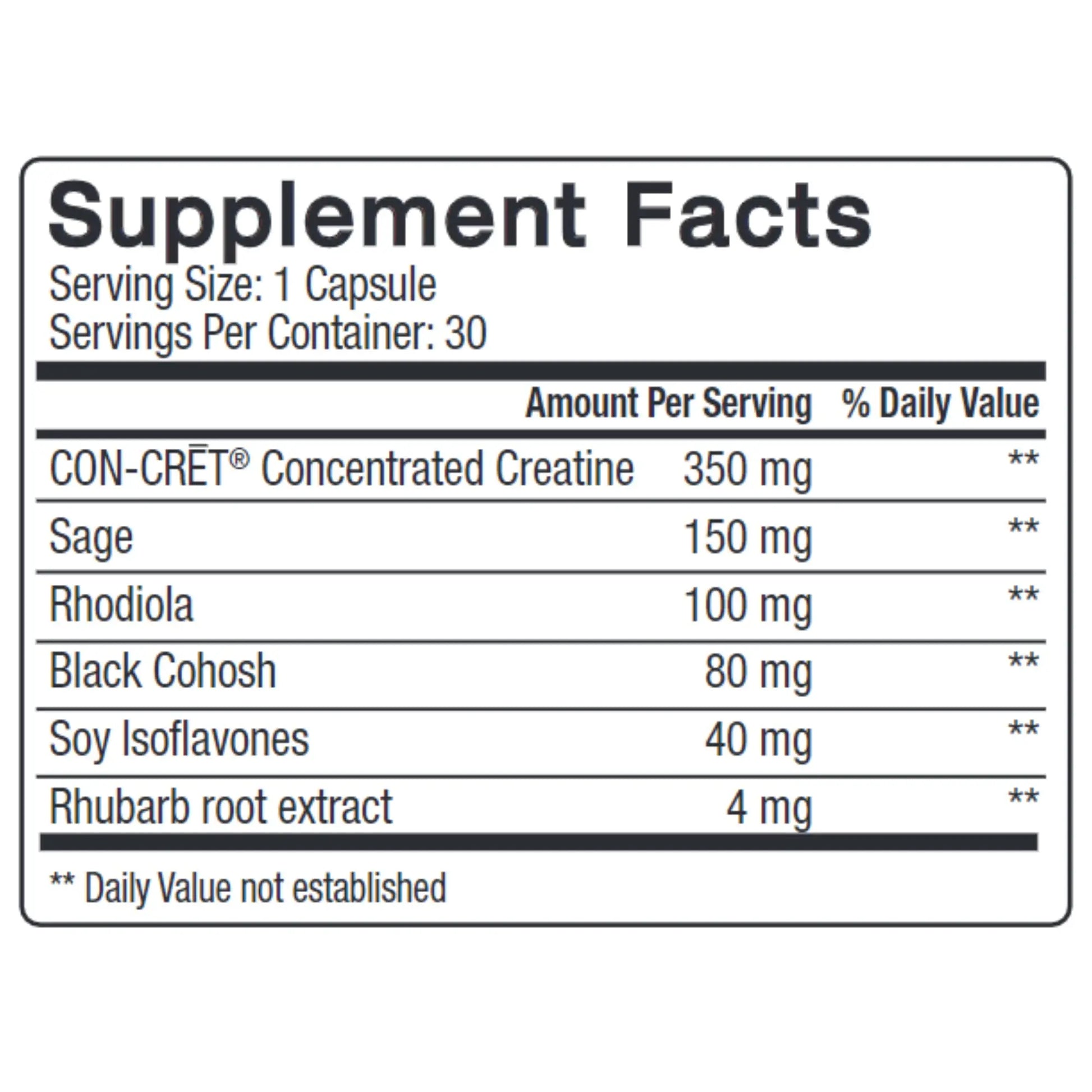 pH-D Feminine Health - Holistic Menopause Support - Oral Supplement with CON-CRET Concentrated Creatine pH-D Feminine Health Support Au supplements