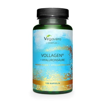 Vegavero Vegan Collagen Complex + Hyaluronic Acid | NO Additives | Vegan Collagen Powder Vollagen® Vegavero Au supplements