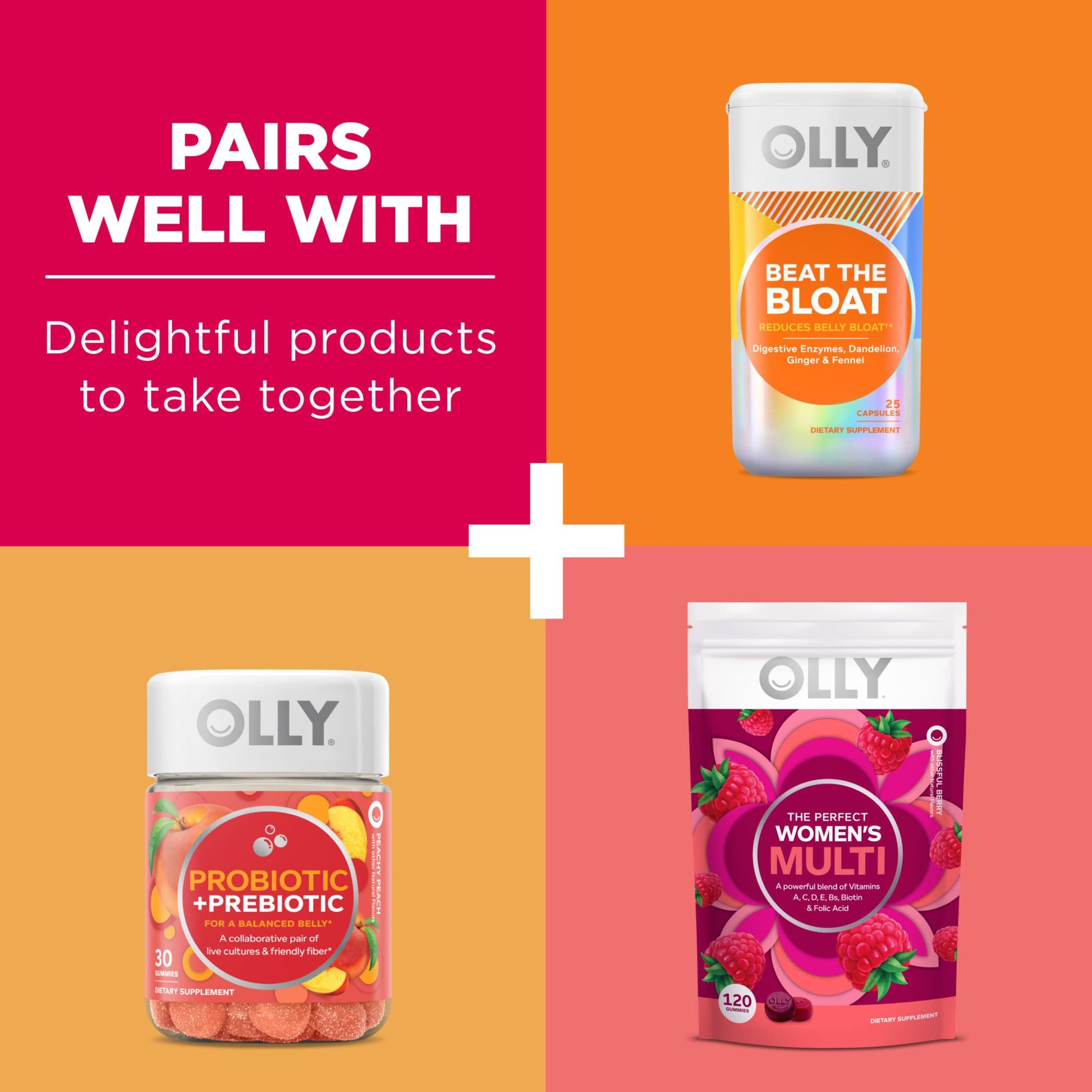 OLLY Metabolism Gummy Rings, Apple Cider Vinegar, Vitamin B12, Chromium, Energy OLLY Au supplements