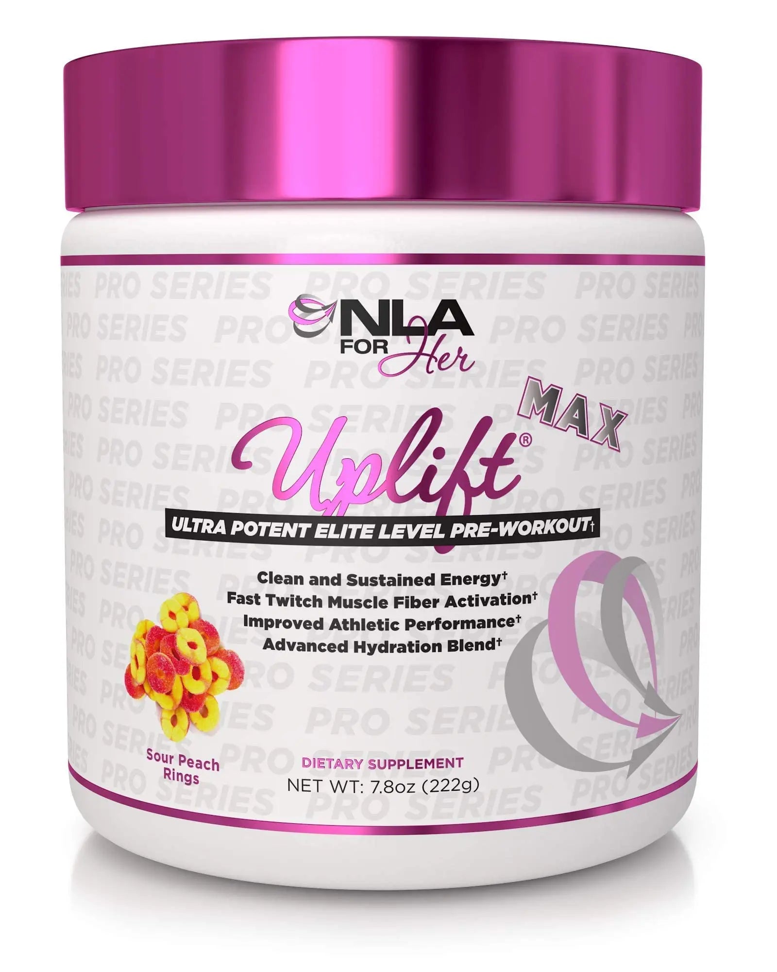 NLA for Her Pre/Intra Workout Stack (Includes Her Thermogenic Amino Georgia Peach NLA for Her Au supplements