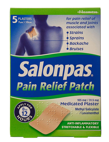 Salonpas Pain Relief Patches 5 Each Salonpas Au supplements