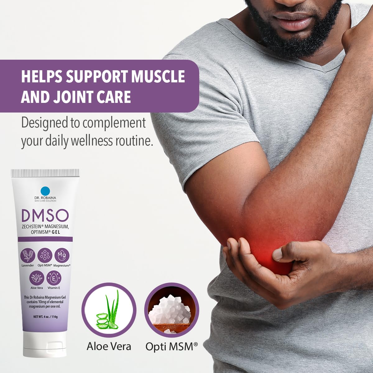 Dr. Robaina DMSO Lavender Gel Dr. Robaina Au supplements