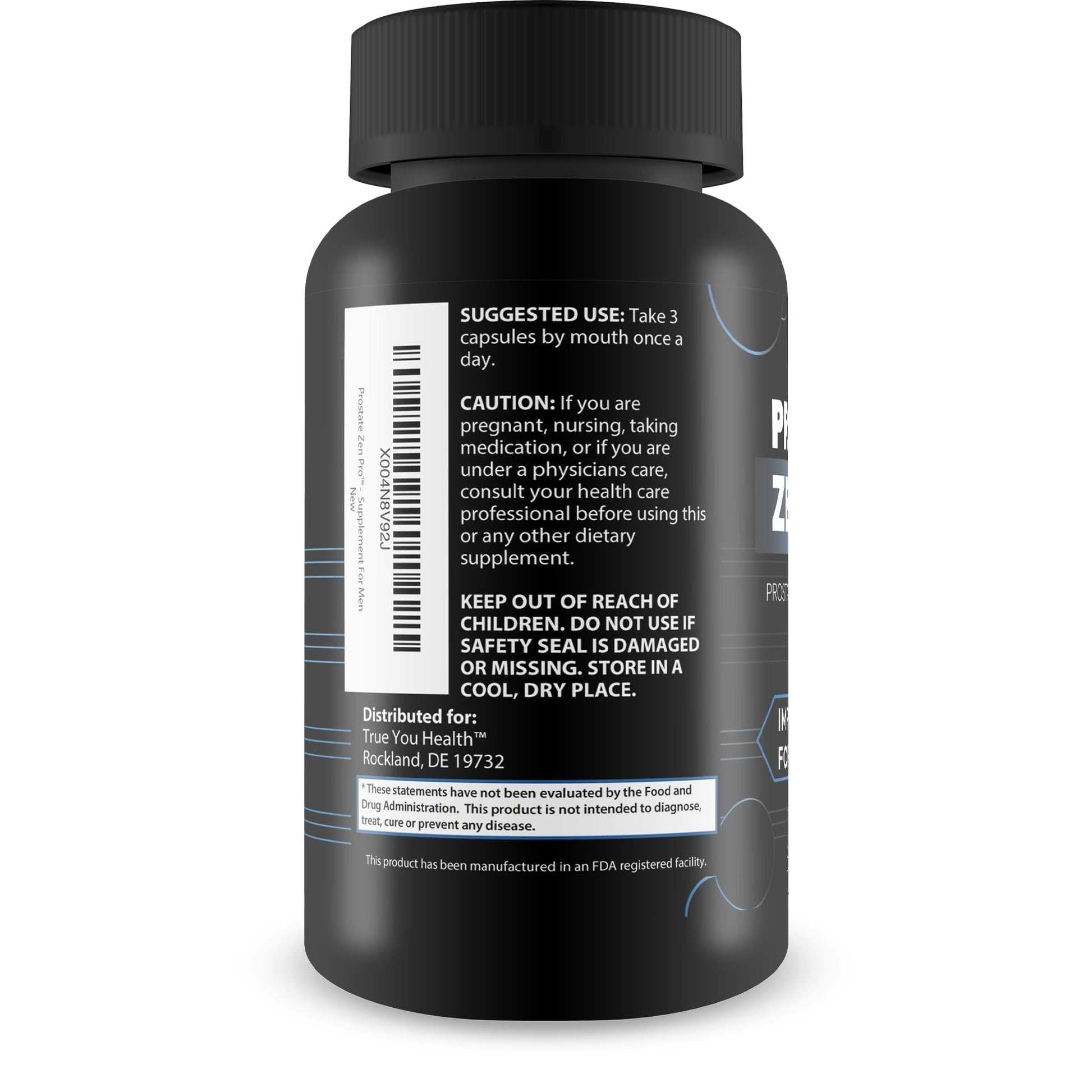 Prostate Zen Pro - Improved Formula - Our Best Prostate Health Supplement for Men - Our Best Prostate Support Supplement for Men’s Health - Natural Prostate Genix ProstaZen True You Health Au supplements