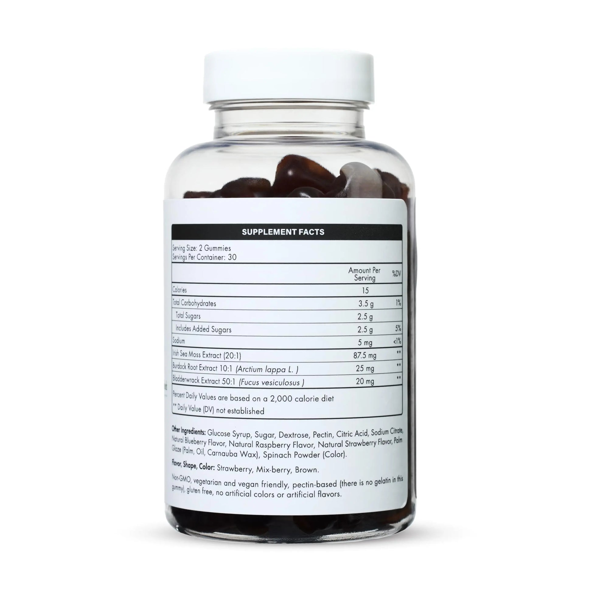 The EverÉ Natural Alchemy Sea Moss with Bladderwrack & Burdock Root – Vegan, Plant-Based Gummies with Minerals & Botanicals – Mixed-Berry Flavor, Non-GMO & Gluten-Free The EverÉ Natural Alchemy Au supplements