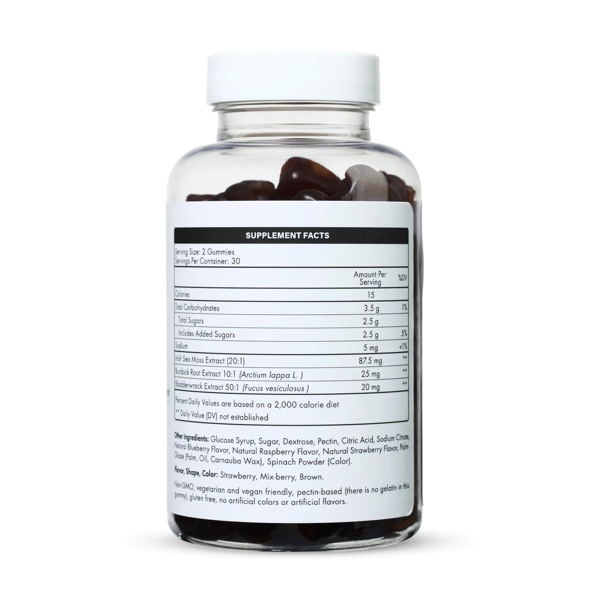 The EverÉ Natural Alchemy Sea Moss with Bladderwrack & Burdock Root – Vegan, Plant-Based Gummies with Minerals & Botanicals – Mixed-Berry Flavor, Non-GMO & Gluten-Free The EverÉ Natural Alchemy Au supplements